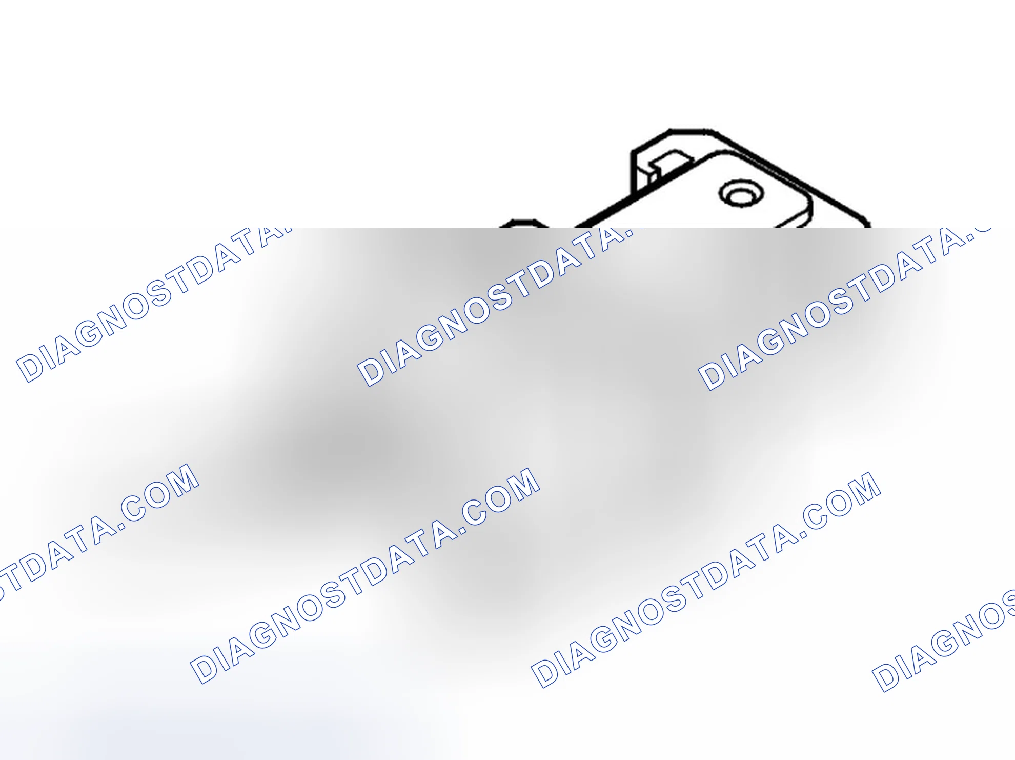 Scheme 204: Fuel tank pressure sensor (certain markets only)