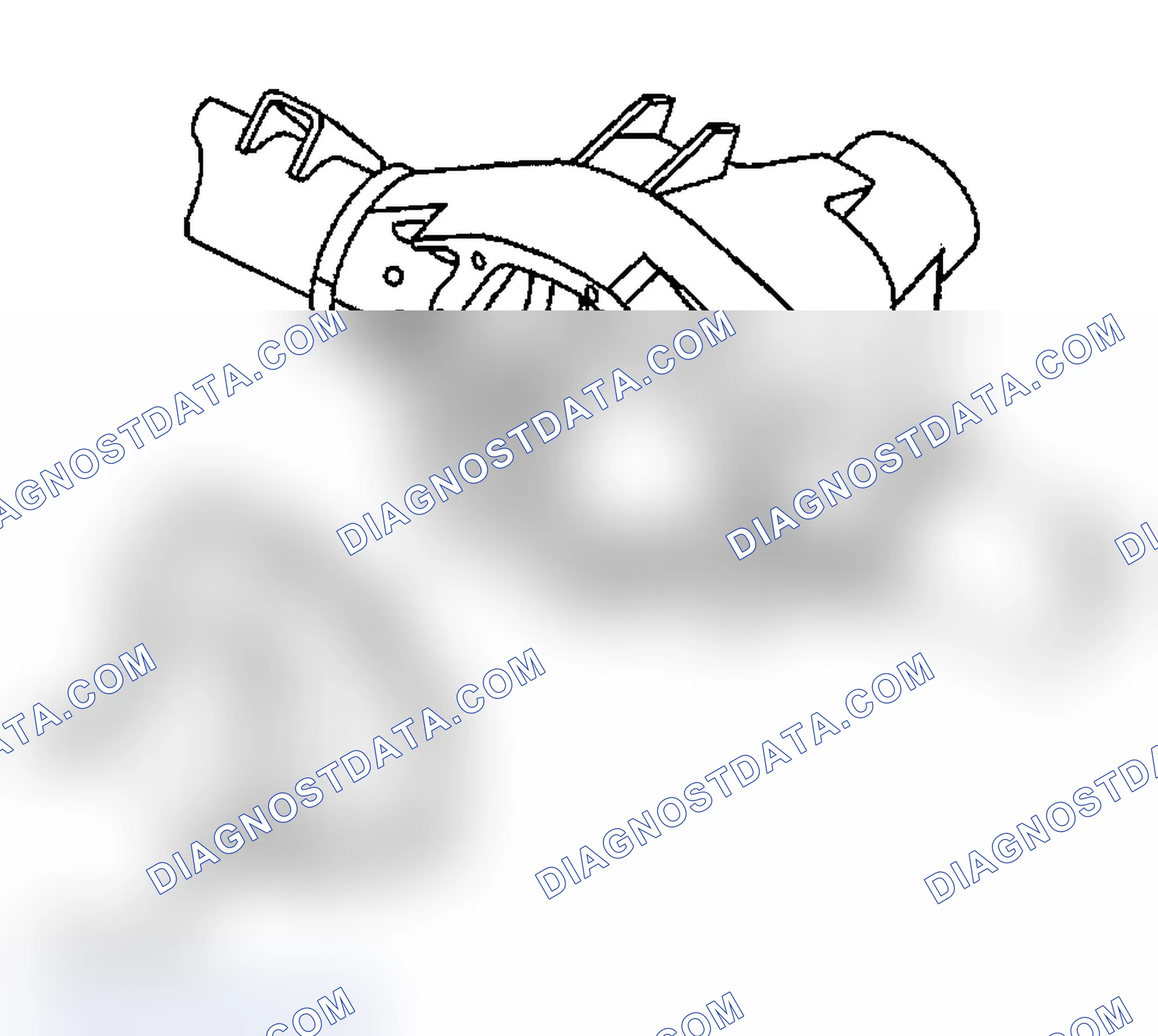 Scheme 209: Lubricant Level Inspection - Rear Drive Axle (9.75 Inch, 10.5 Inch Axles)