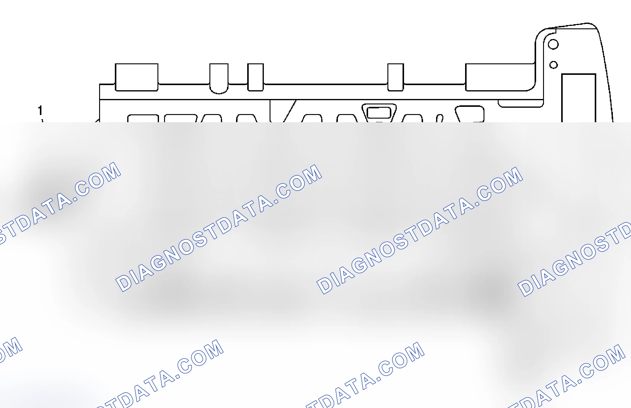 Scheme 21: Cylinder Head - Bottom View