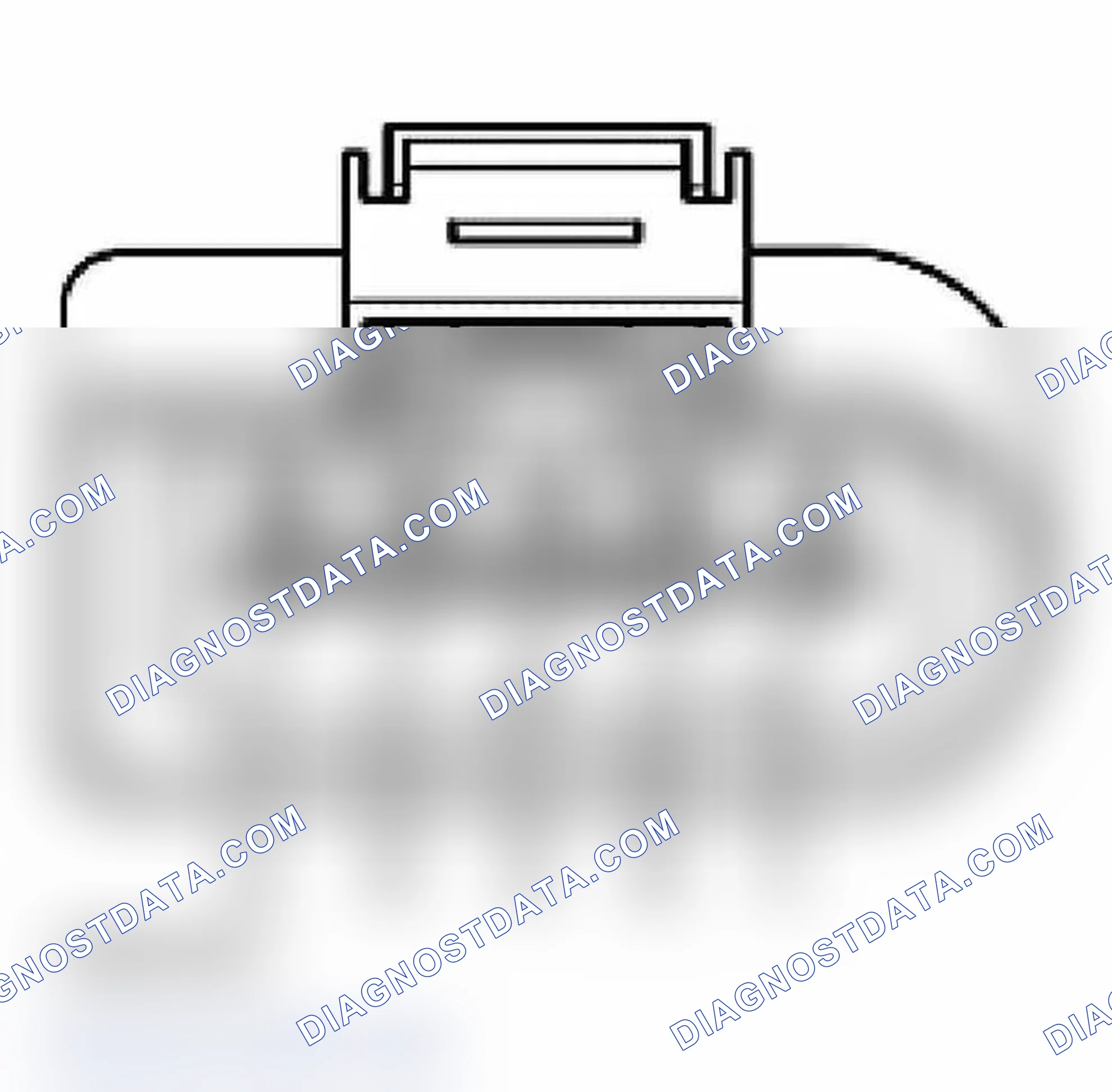 Scheme 422: Checking wiring to MAF sensor