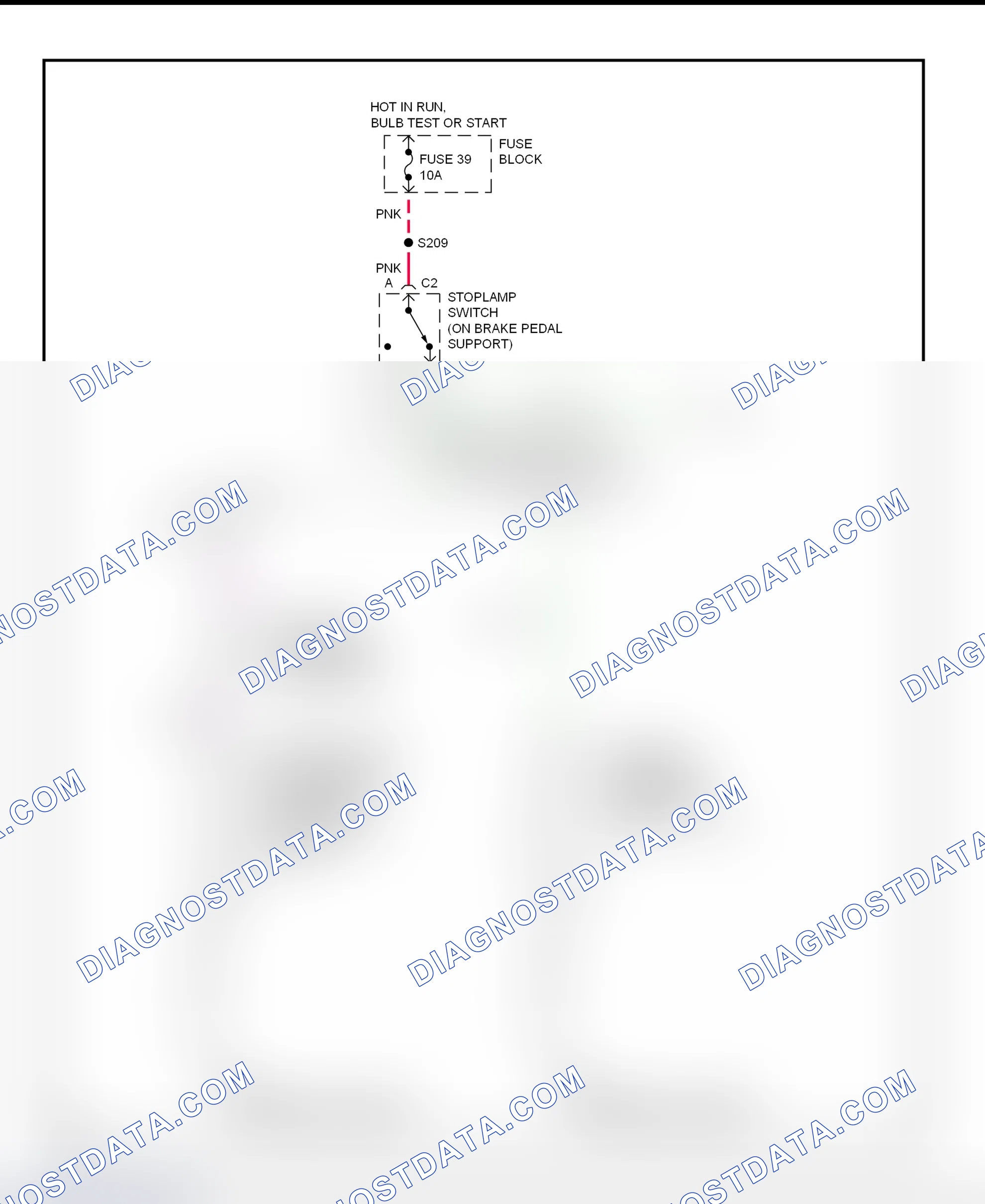 Fig. 36: Shift Interlock System Wiring Diagram (1999 Lumina & Monte Carlo)