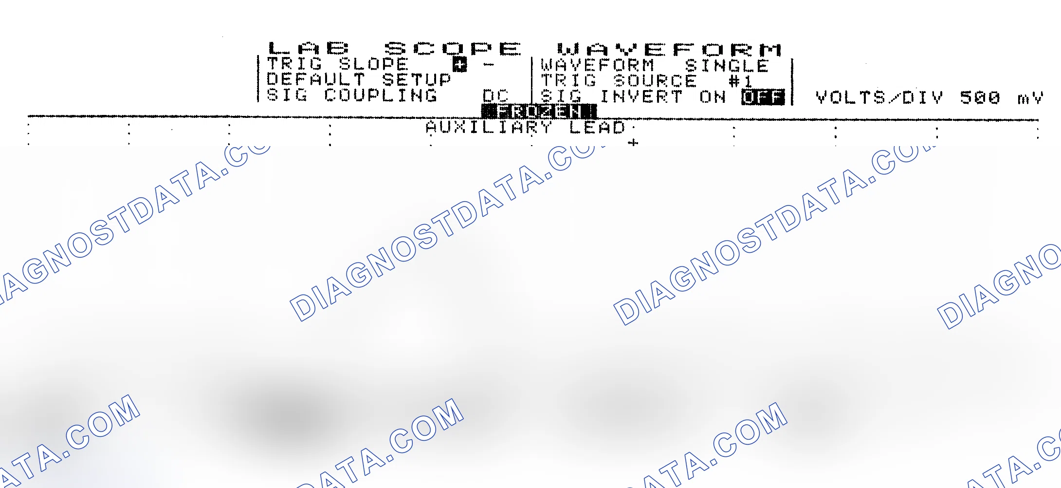 Scheme 10: Single Injector w/Excessive Current Flow - Current Pattern