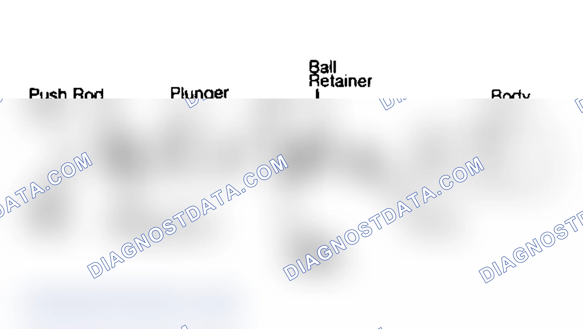 Scheme 17: Exploded View of Hydraulic Lifter Assembly