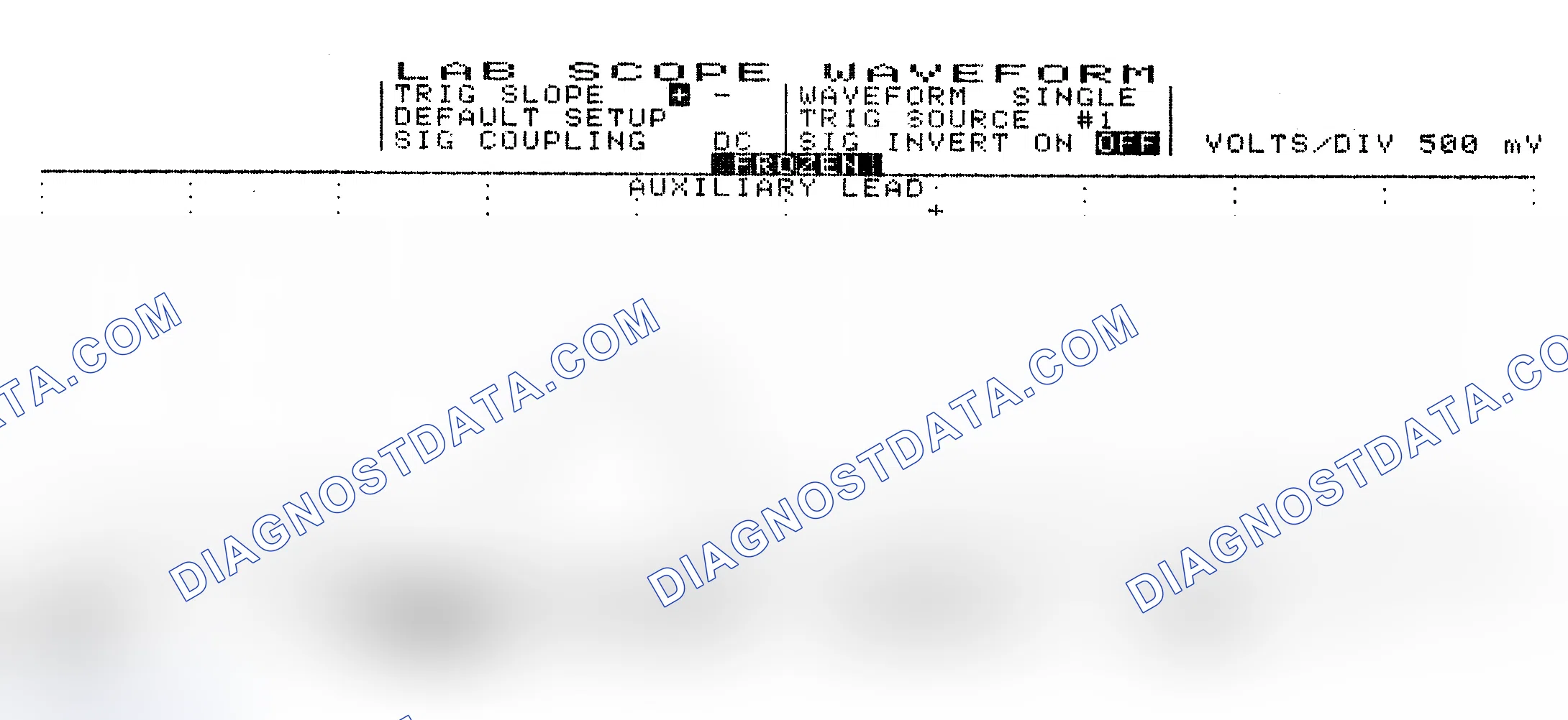 Scheme 10: Single Injector w/Excessive Current Flow - Current Pattern