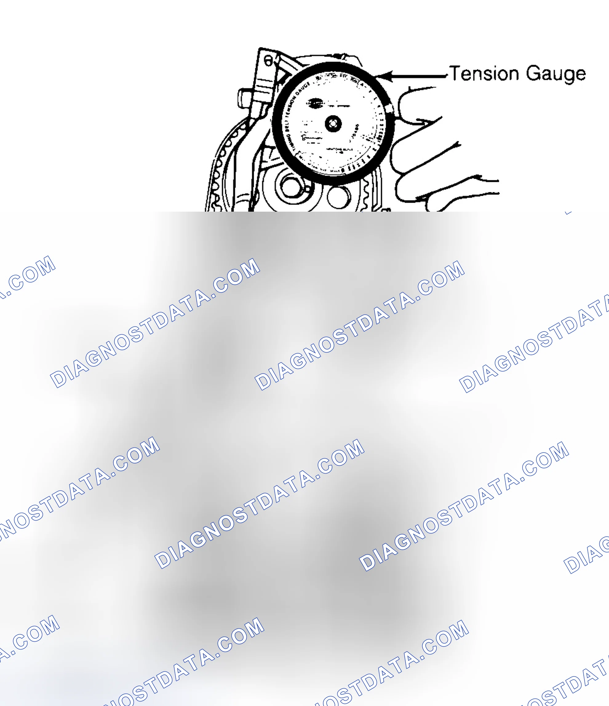 Scheme 3: Adjusting Typical Timing Belt Tension