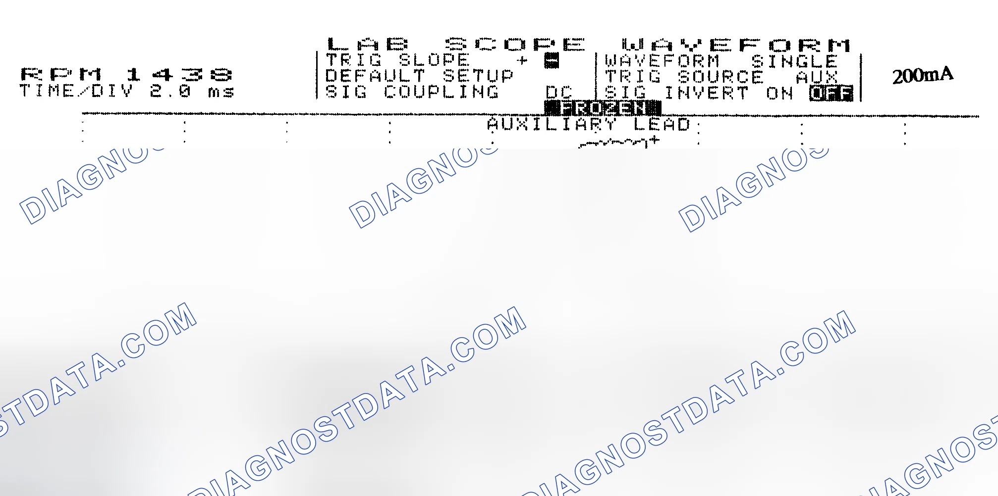 Scheme 15: Single Injector w/Normal Current Flow - Current Pattern