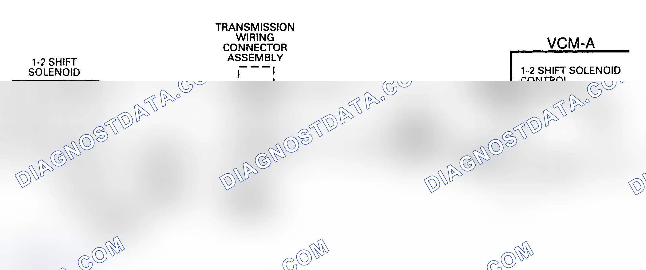 Scheme 274: Code P0753 Schematic ("S" & "T" Series 4.3L - VIN W) 1-2 Shift Solenoid