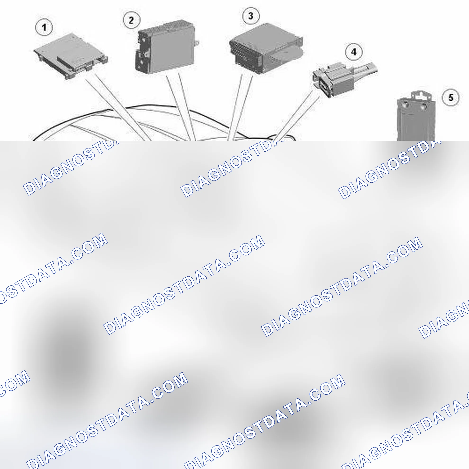 Scheme 1: COMPONENT LOCATION - MOST BUS
