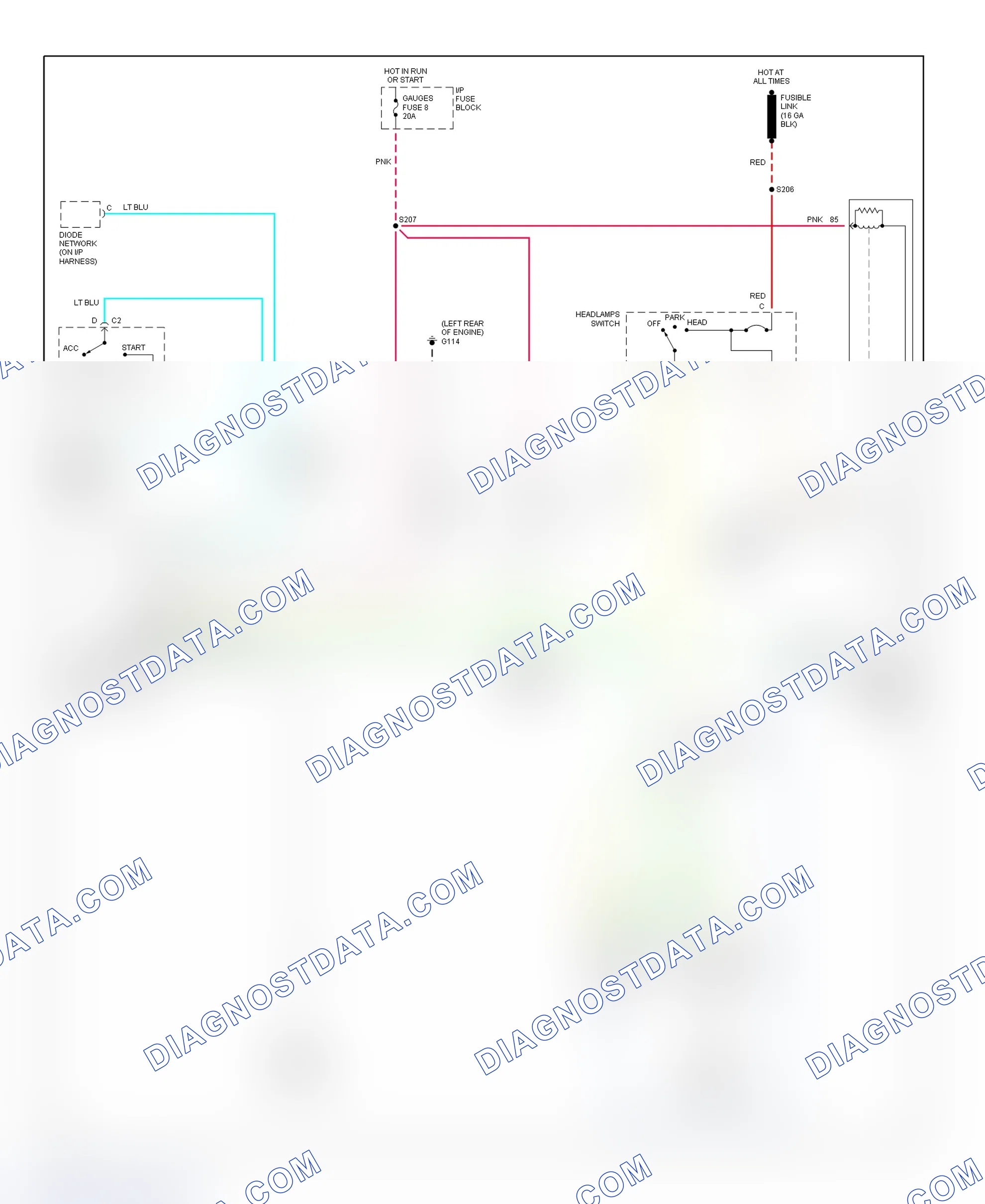 Scheme 19: Forward Control (Commercial Chassis - With Daytime Running Lights)