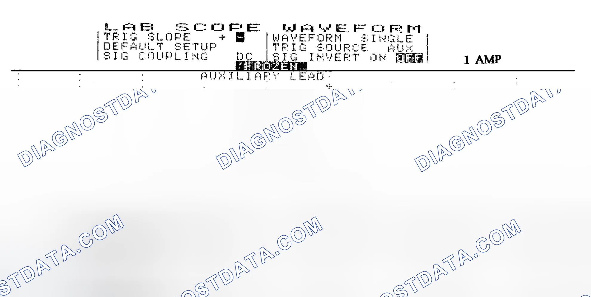 Scheme 20: Single Injector w/Normal Current Flow - Current Pattern
