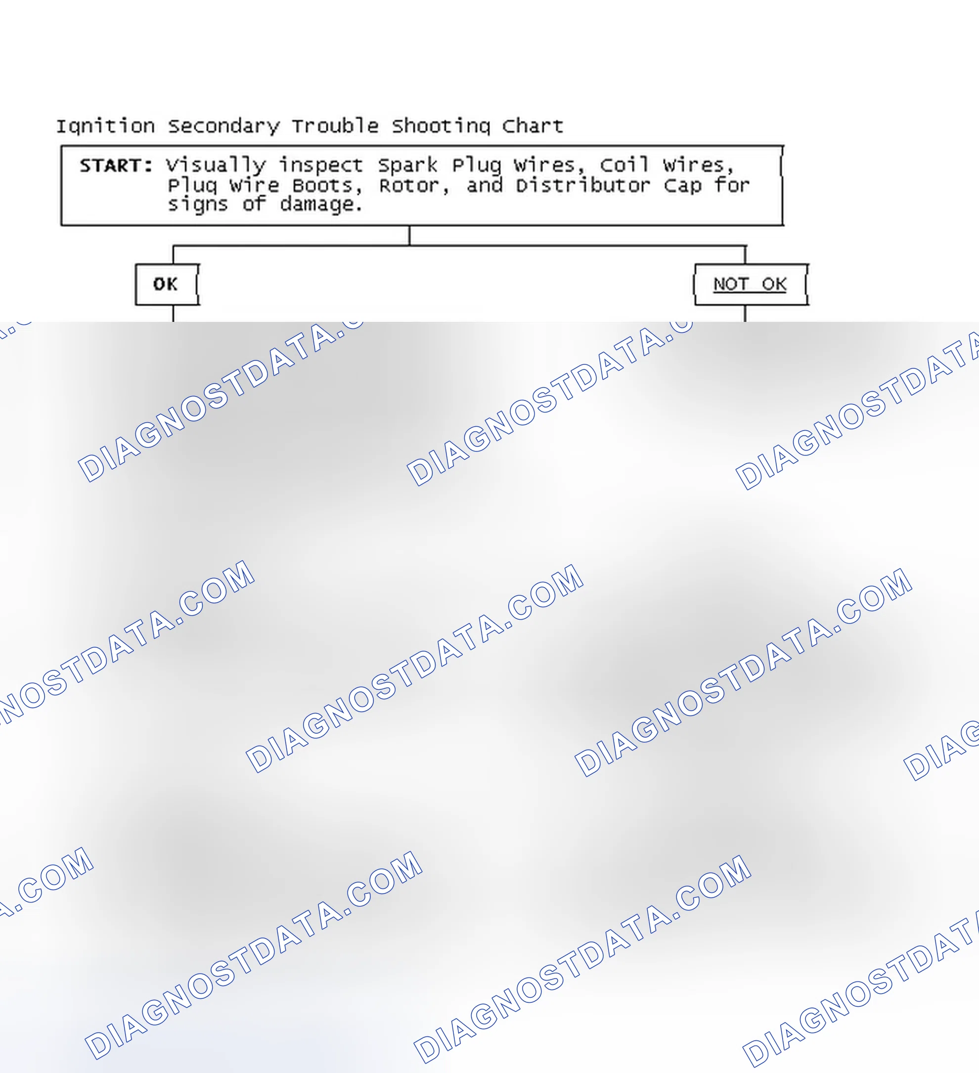 Scheme 1: Ignition Secondary Trouble Shooting Chart