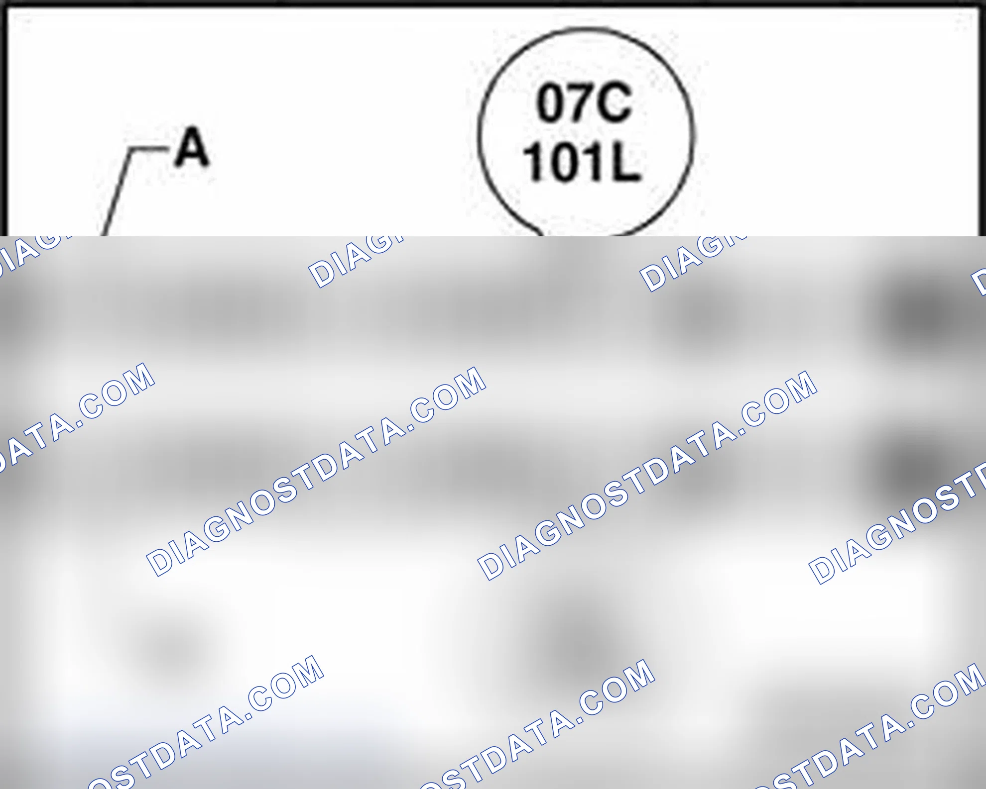 Scheme 533: Camshaft identification cylinder bank 2 (left)