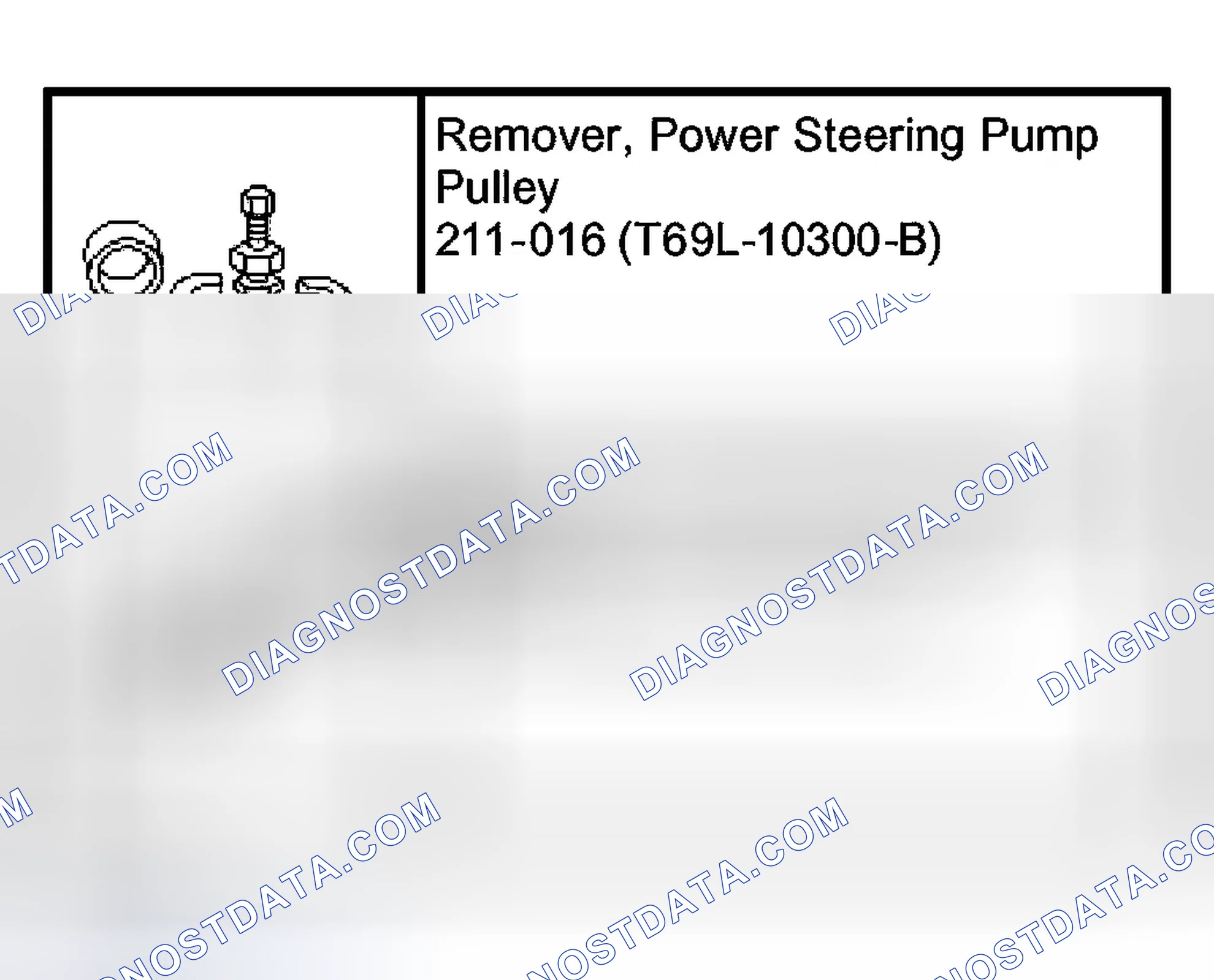 Scheme 34: Power Steering Pump Pulley