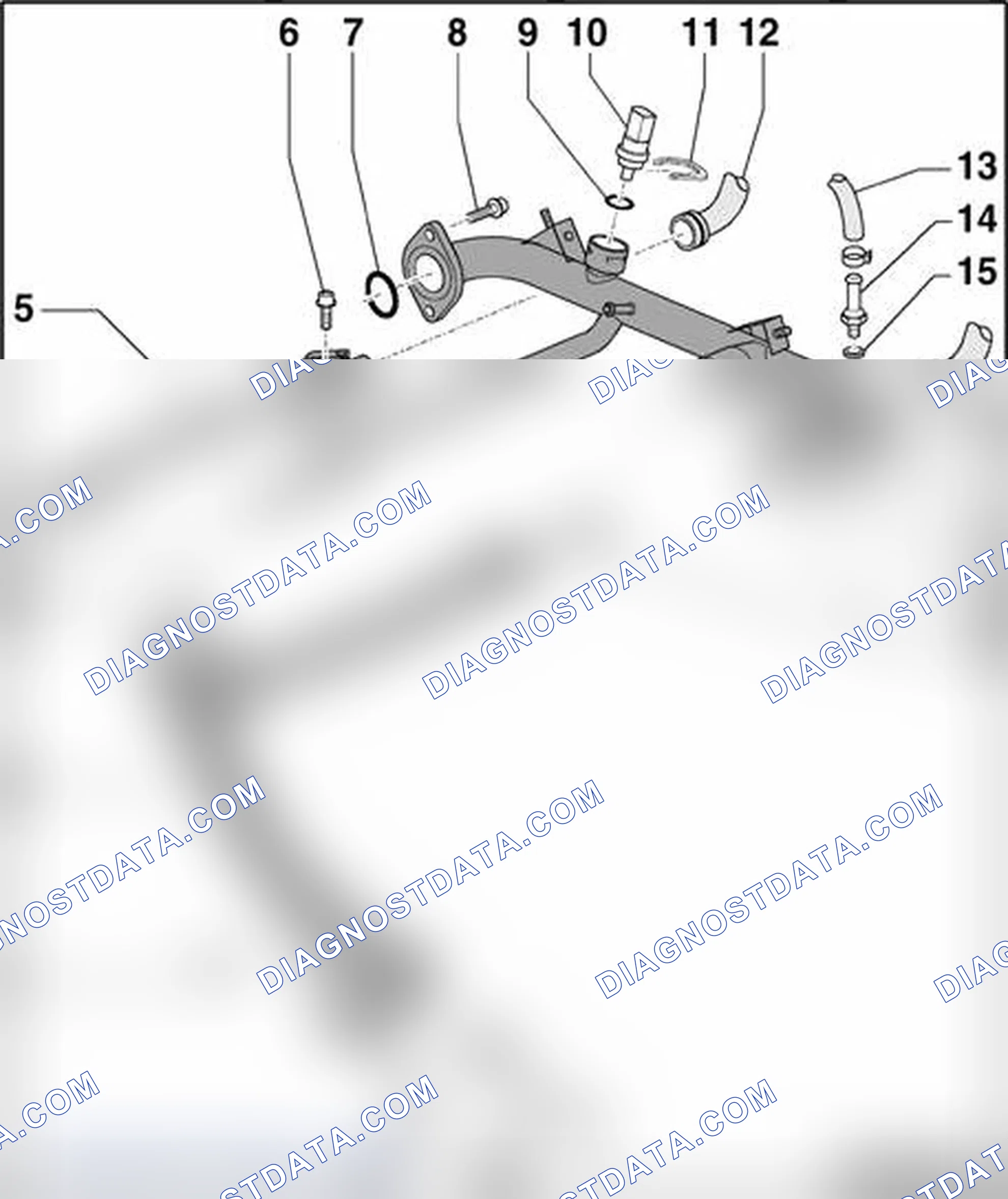 Scheme 379: Coolant lines, overview