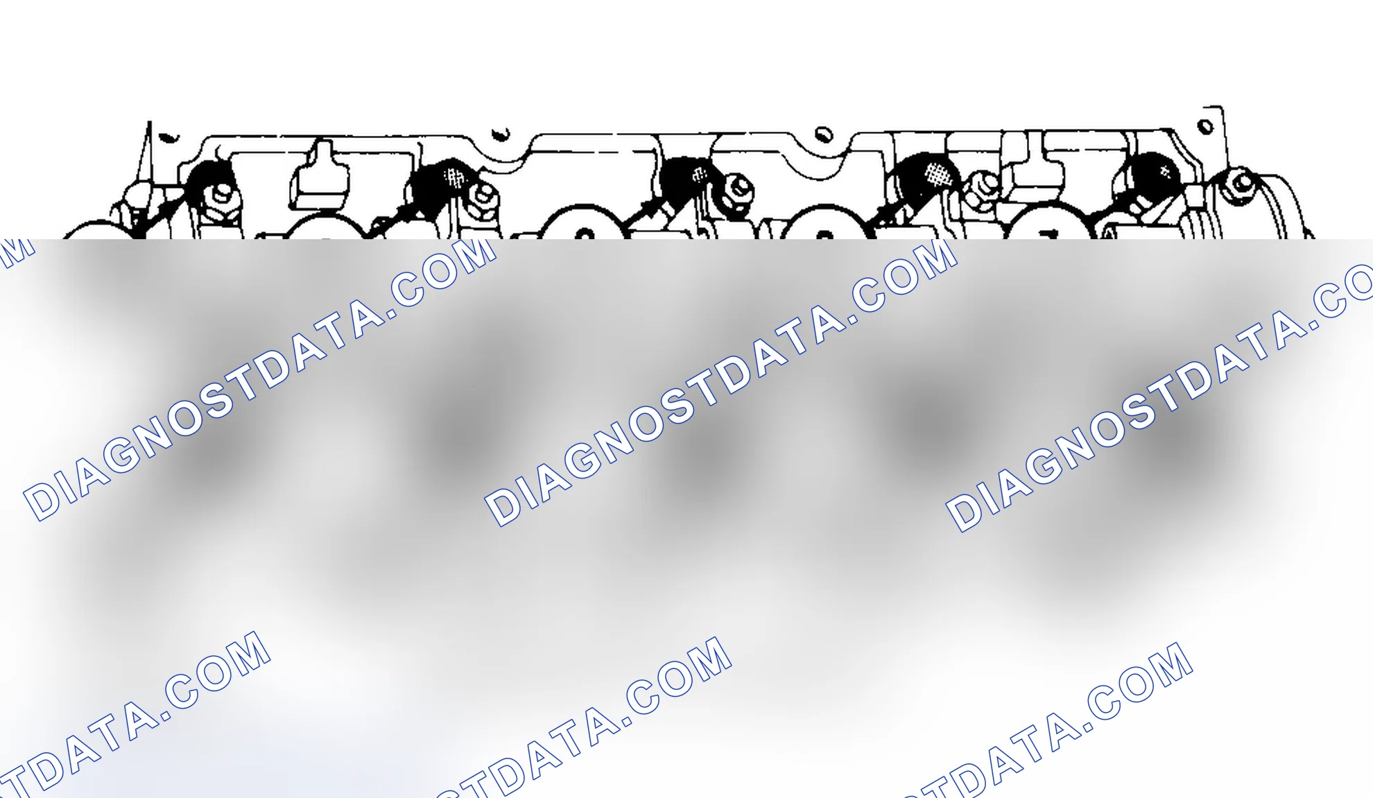 Scheme 3: Typical Cylinder Head Tightening or Loosening Sequence