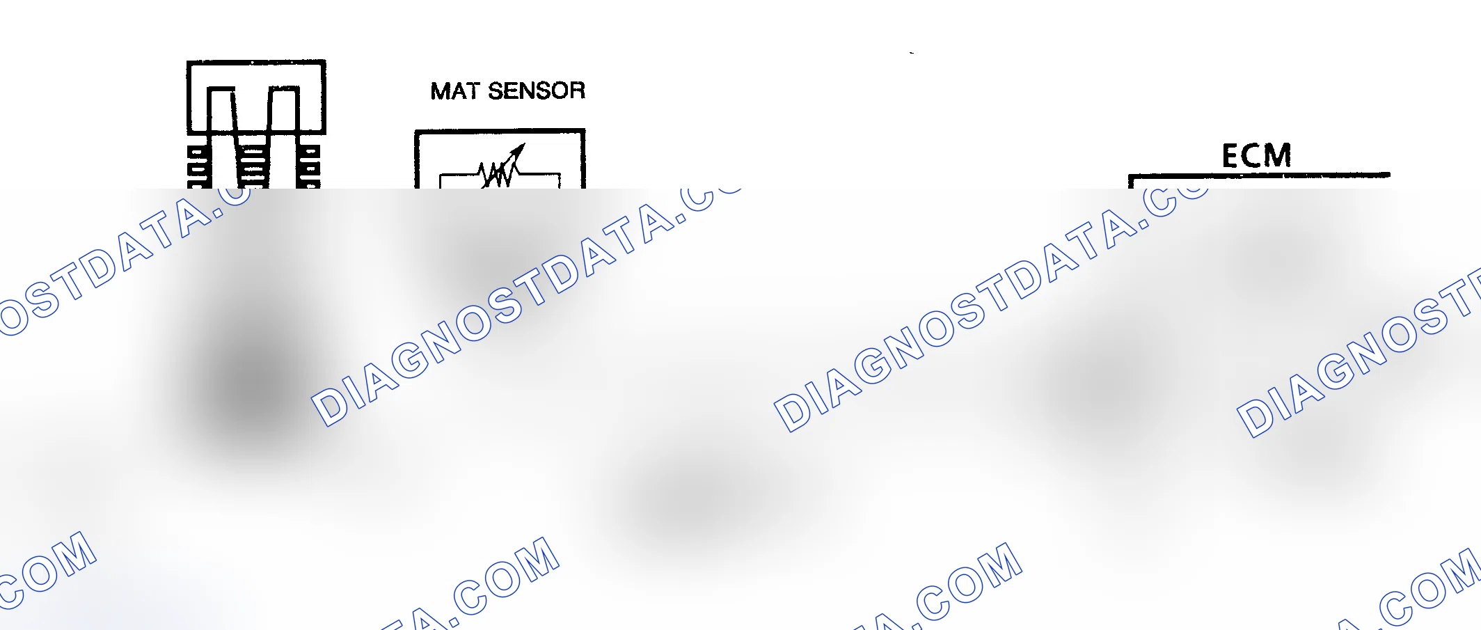 Scheme 230: CODE 23 - MAT Sensor Temp. Low Schematic (3.8L & 4.3L CPI)