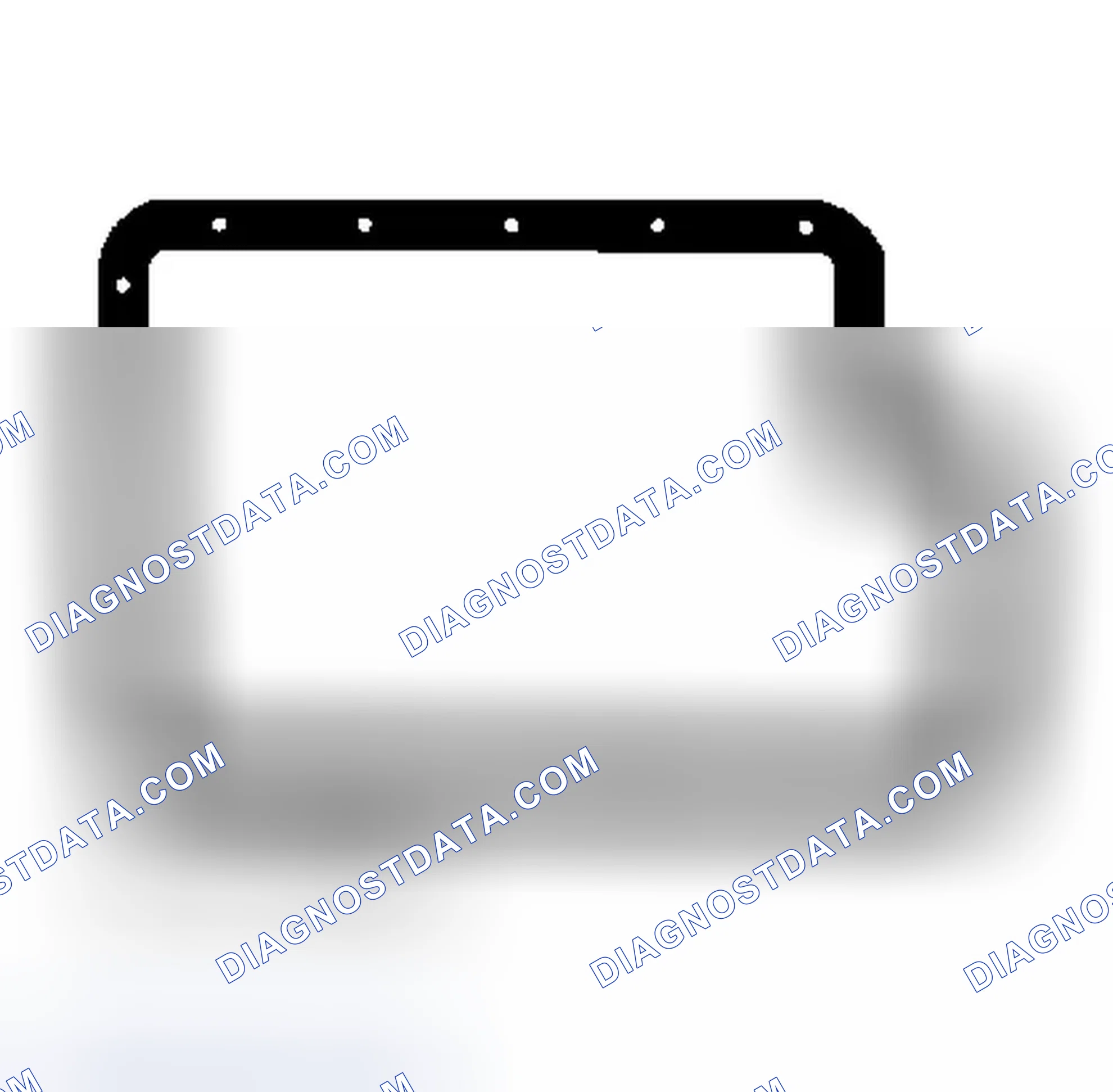 Scheme 8: Identifying Oil Pan Gasket (E4OD & 4R100)