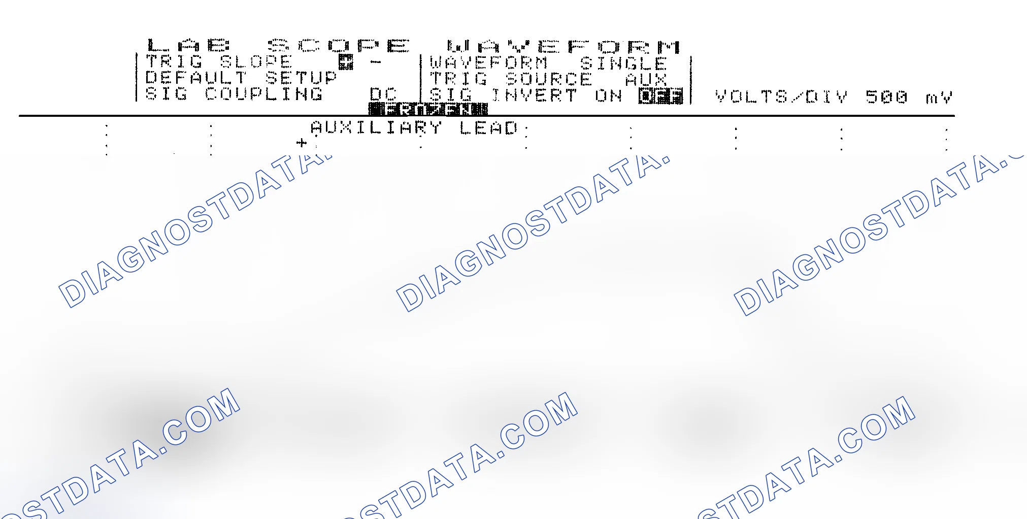 Scheme 14: Single Injector w/Excessive Current Flow - Current Pattern