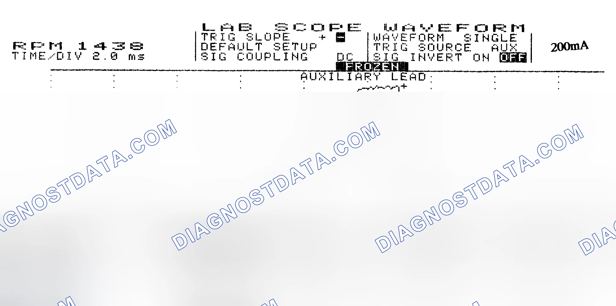Scheme 15: Single Injector w/Normal Current Flow - Current Pattern