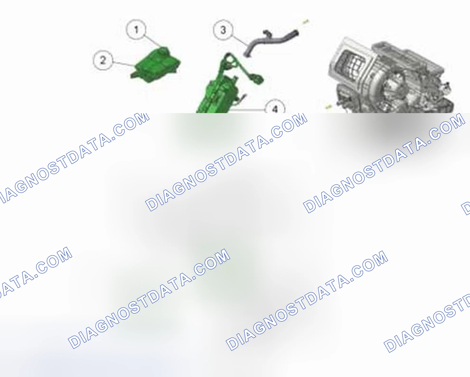 Scheme 104: Cabin Heater Cooling Circuit