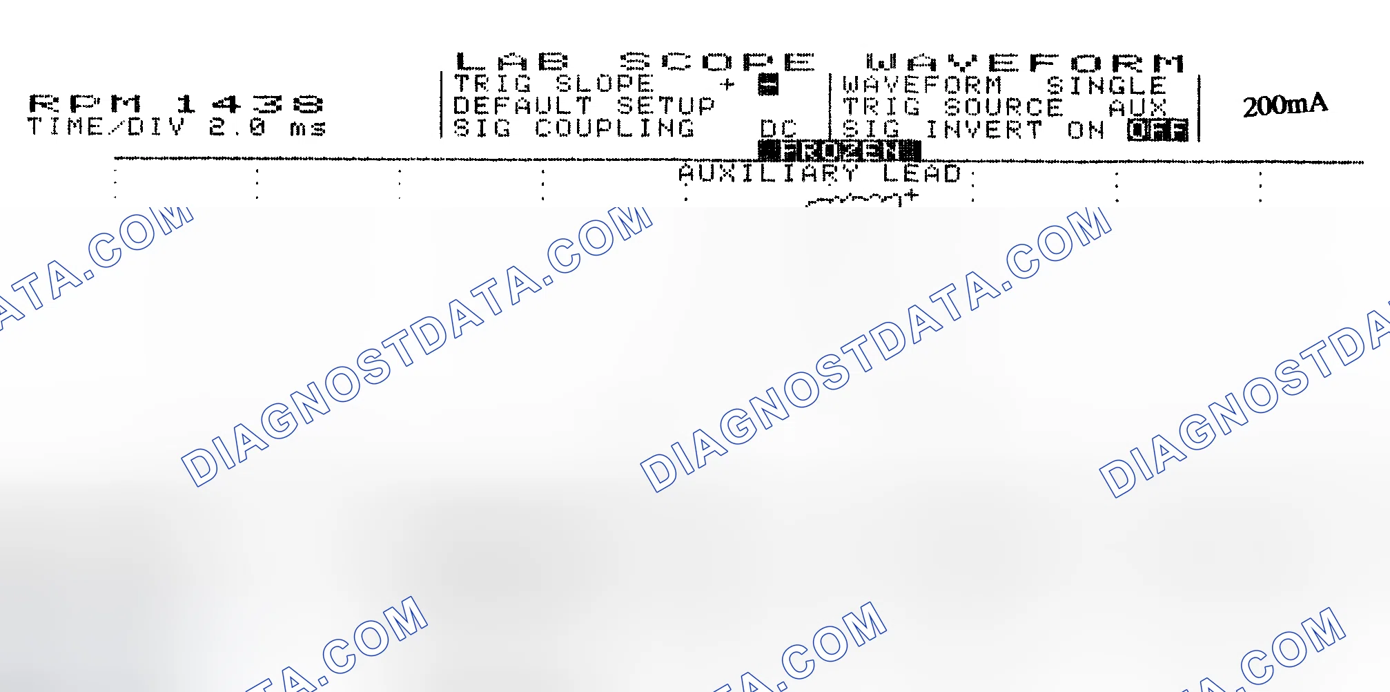 Scheme 15: Single Injector w/Normal Current Flow - Current Pattern