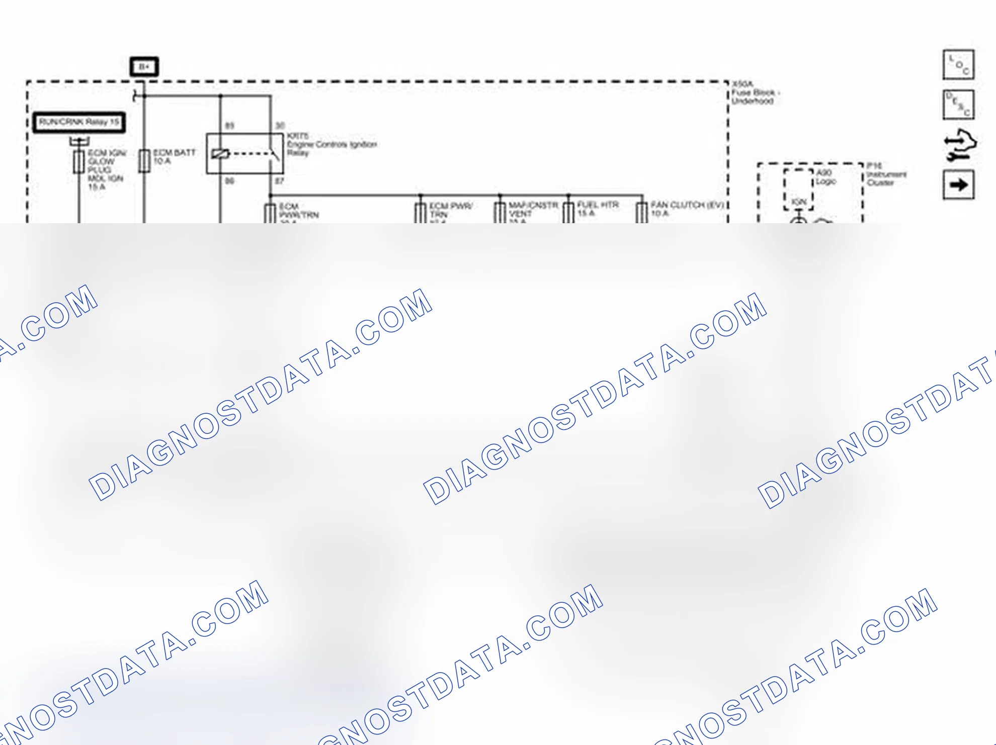 Scheme 32: Module Power, Ground, Serial Data and MIL