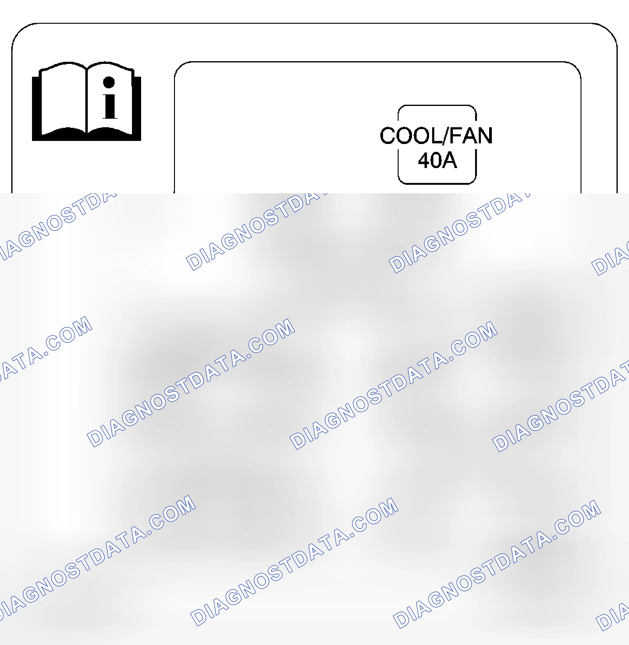 Scheme 7: UNDERHOOD COOLING FAN FUSE BLOCK (10 SERIES)