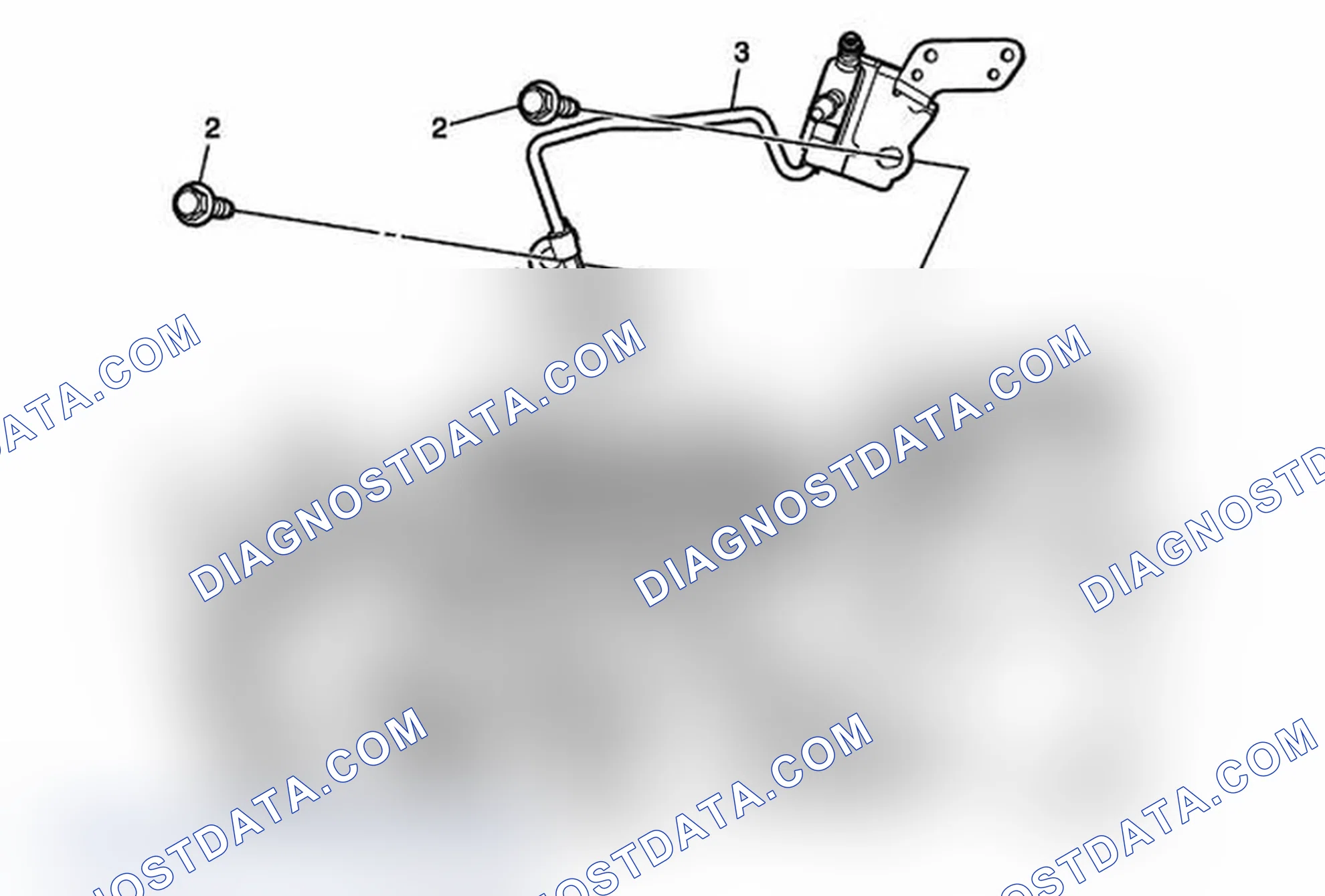 Scheme 91: Fuel Feed Pipe Replacement (At Engine)