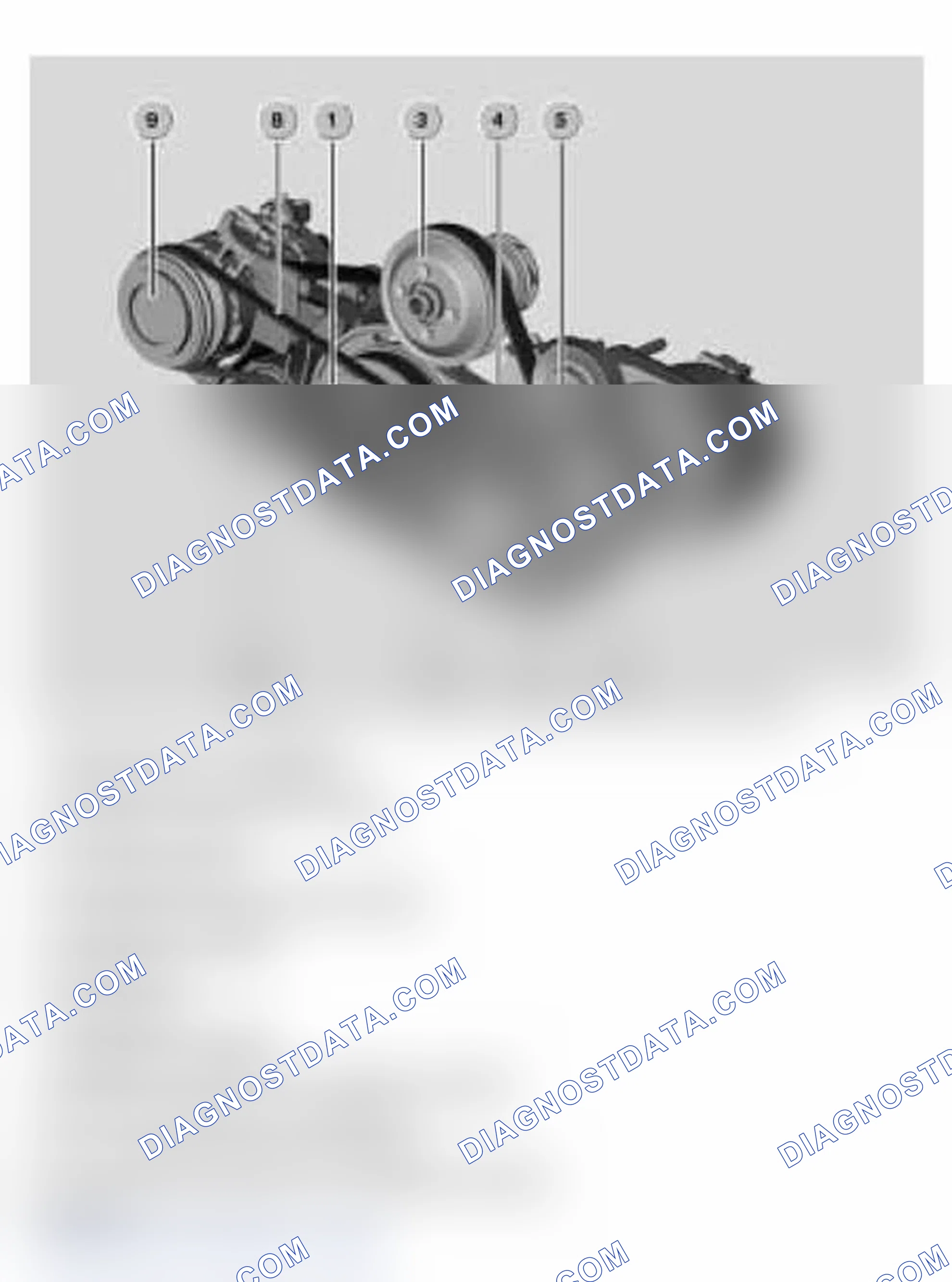 Scheme 458: Ancillary Components and Belt Drive