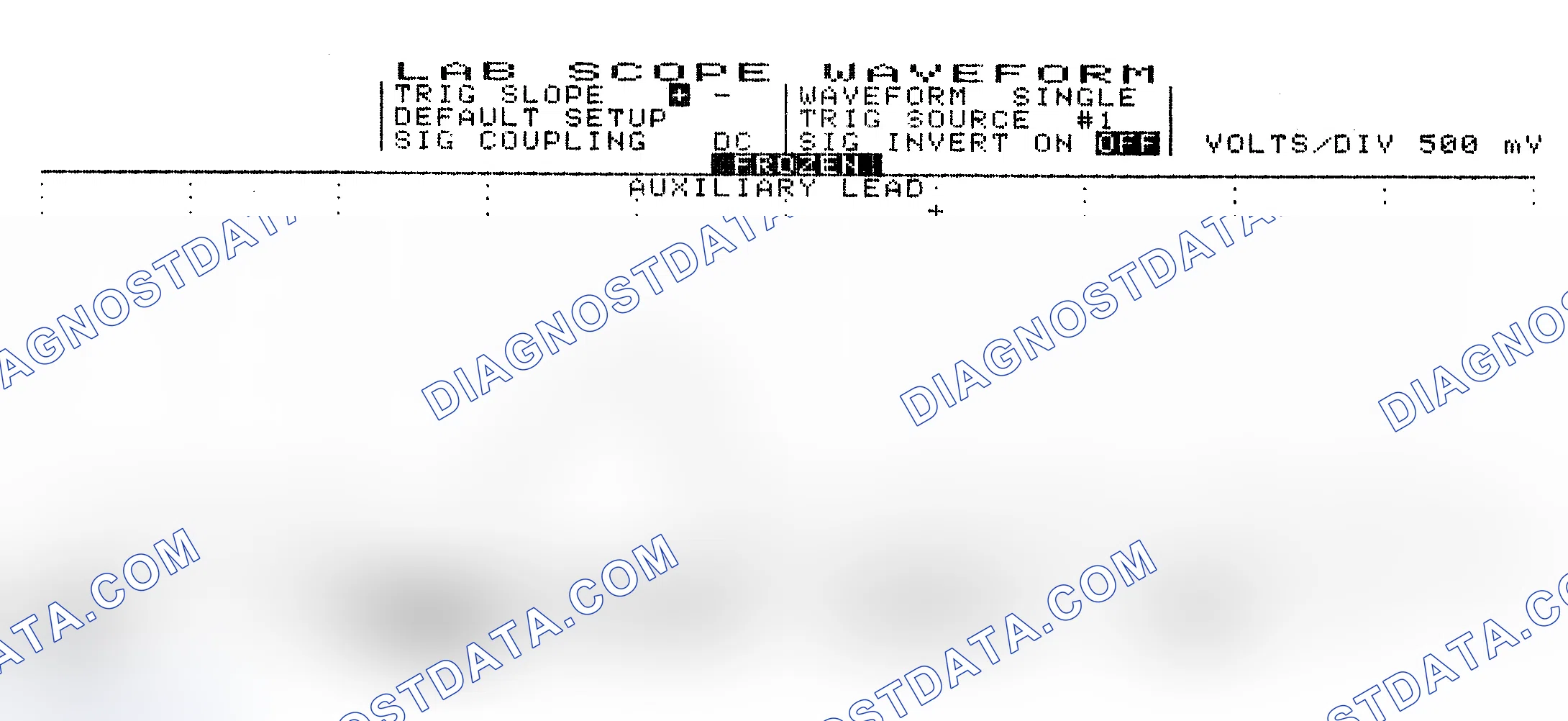 Scheme 10: Single Injector w/Excessive Current Flow - Current Pattern