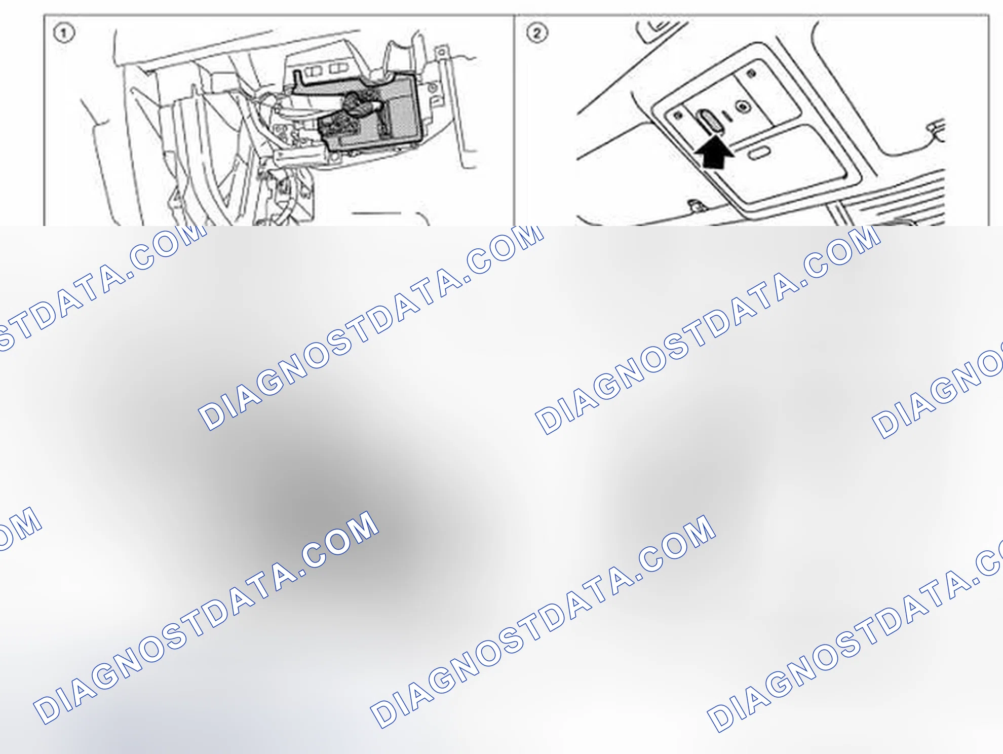 Scheme 17: Component Parts and Harness Connector Location