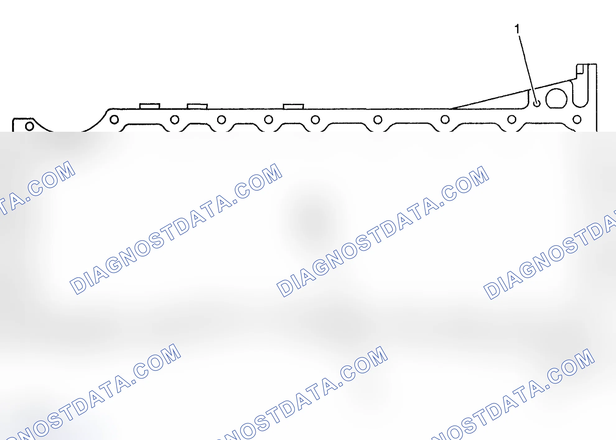 Scheme 797: Oil Pan - Top View