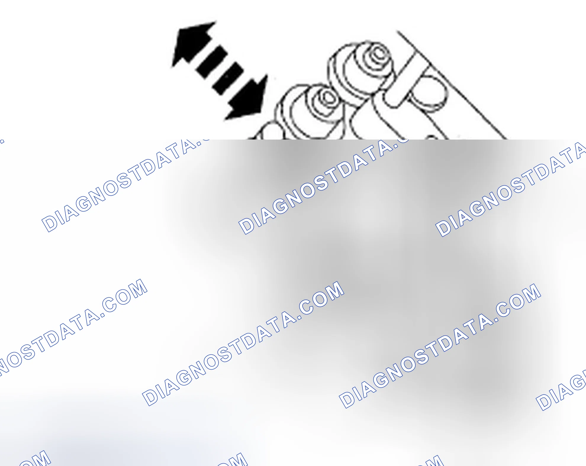 Scheme 349: VALVE STEM TO VALVE GUIDE CLEARANCE