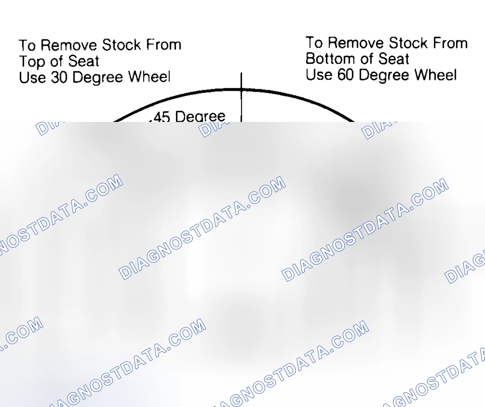 Scheme 19: Adjusting Valve Seat Width