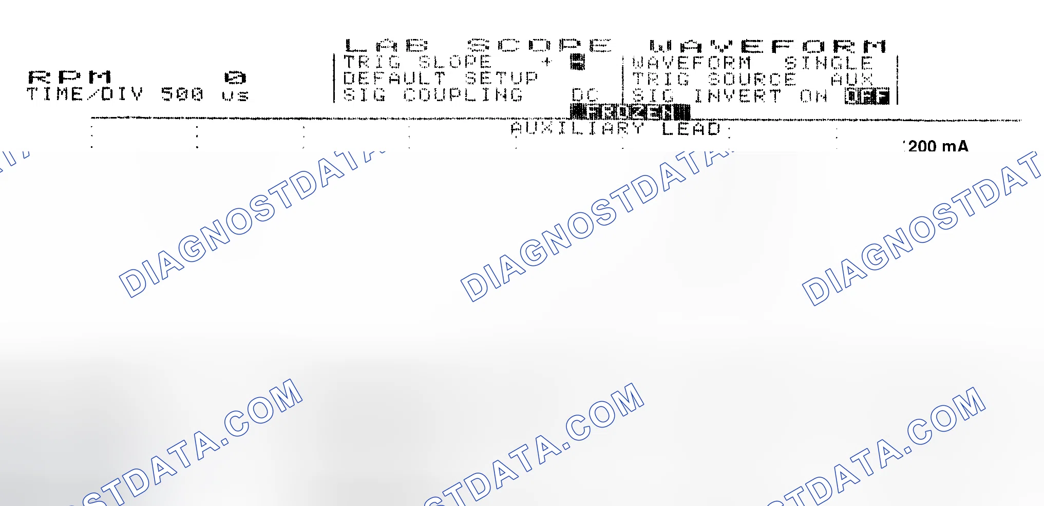 Scheme 17: Single Injector w/Normal Current Flow - Current Pattern