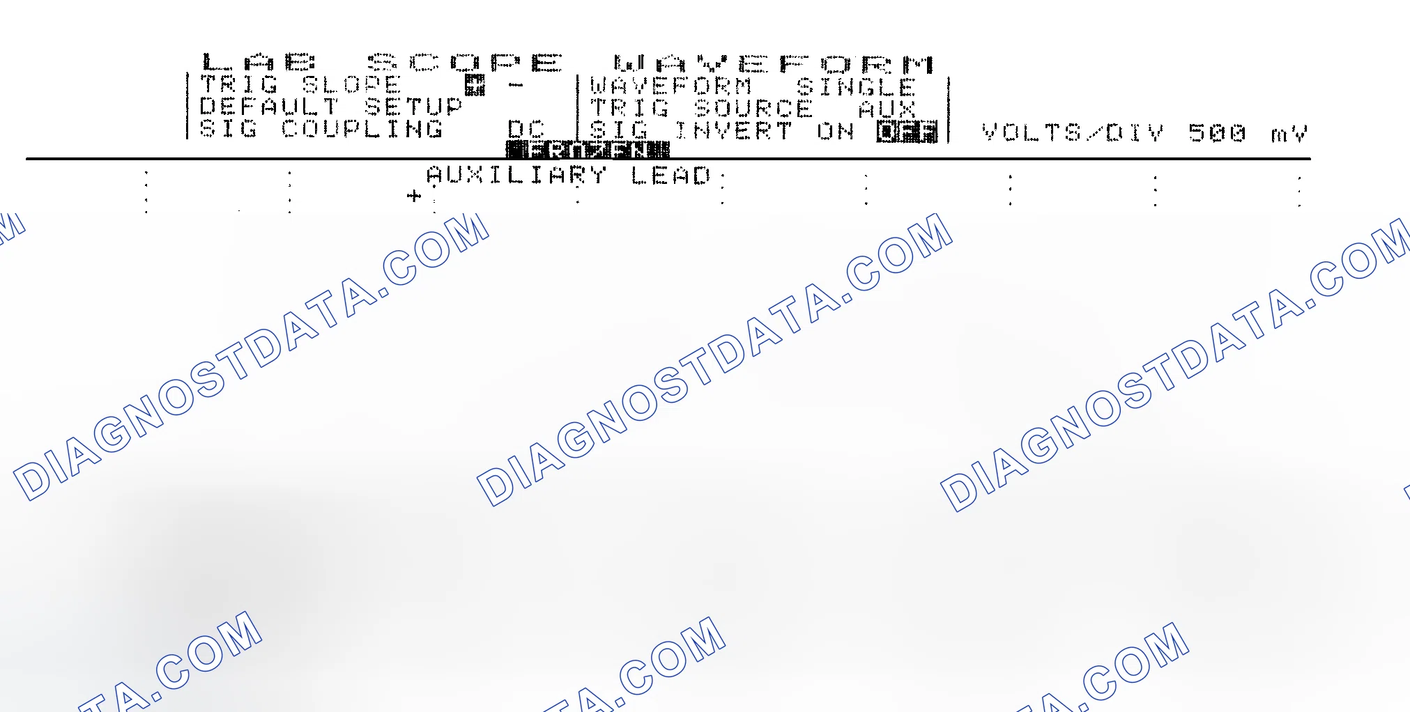 Scheme 14: Single Injector w/Excessive Current Flow - Current Pattern