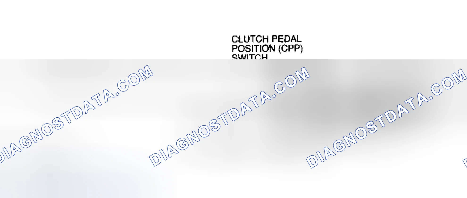 Scheme 91: CPP Switch Test Circuit & Connector Terminals