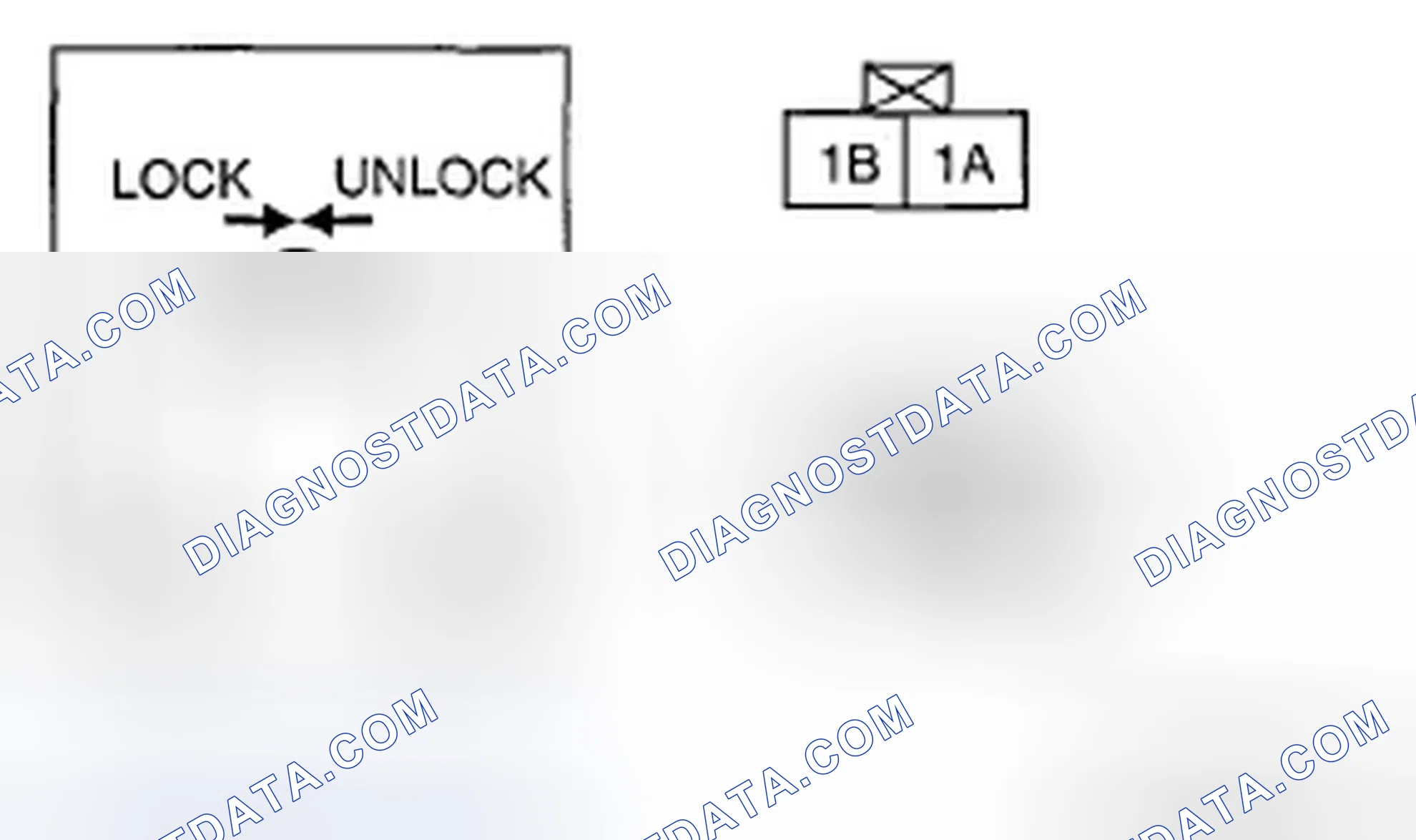 Scheme 33: REAR DOOR LOCK ACTUATOR INSPECTION