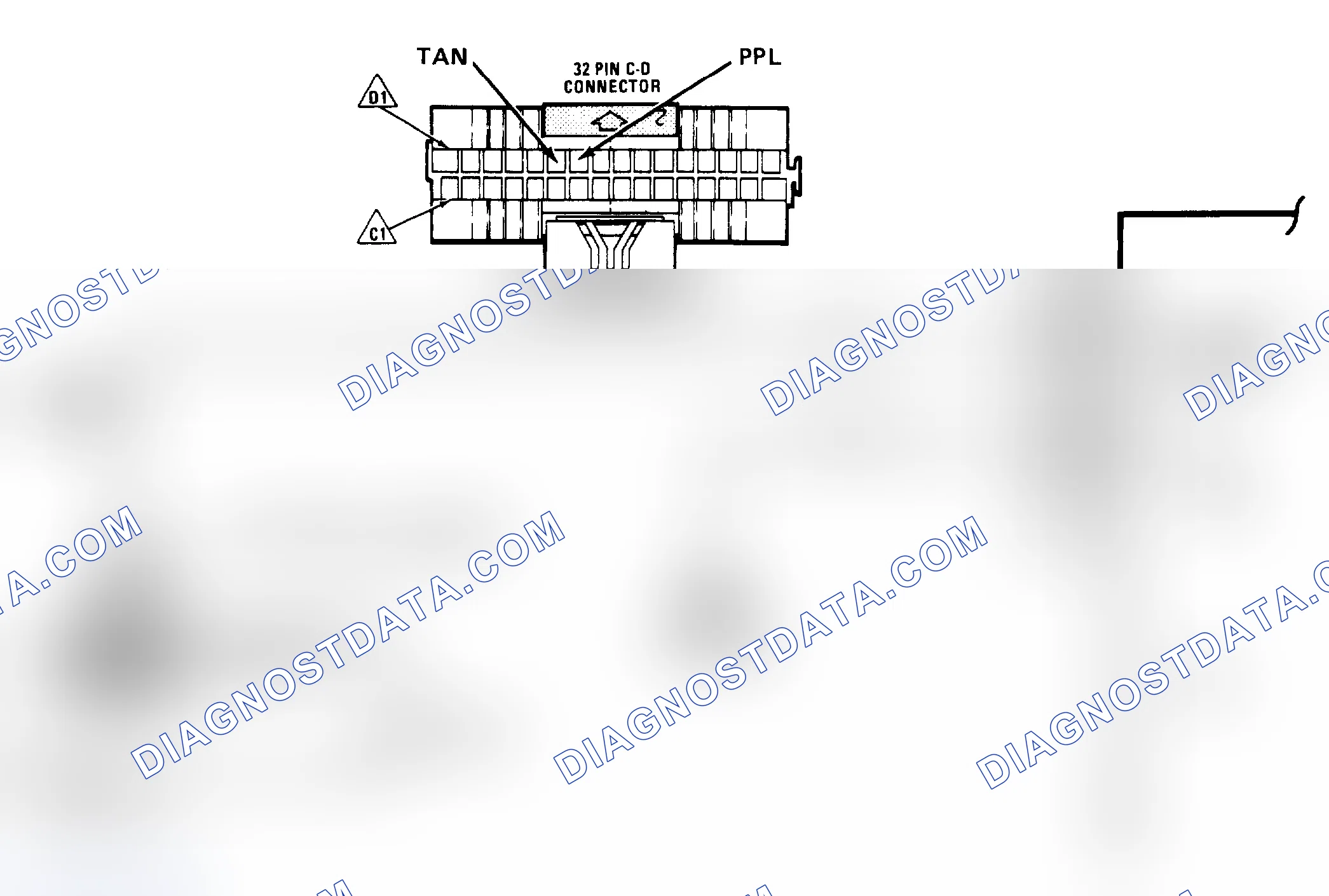 Scheme 332: Code 45 Schematic, Rich Exhaust Indication (All Engines)