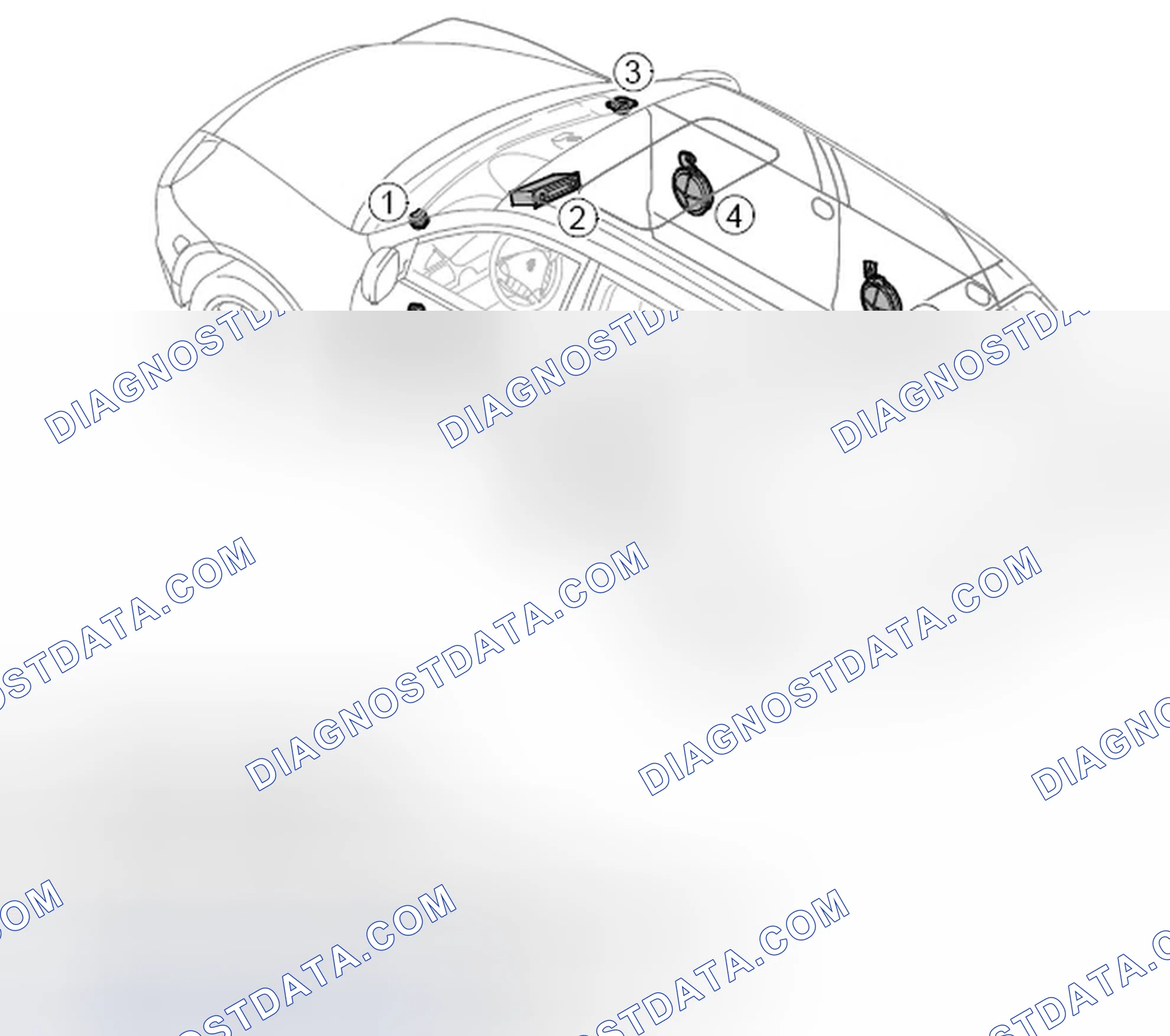 Scheme 54: Component arrangement PCM2/ CDR23 basic sound system