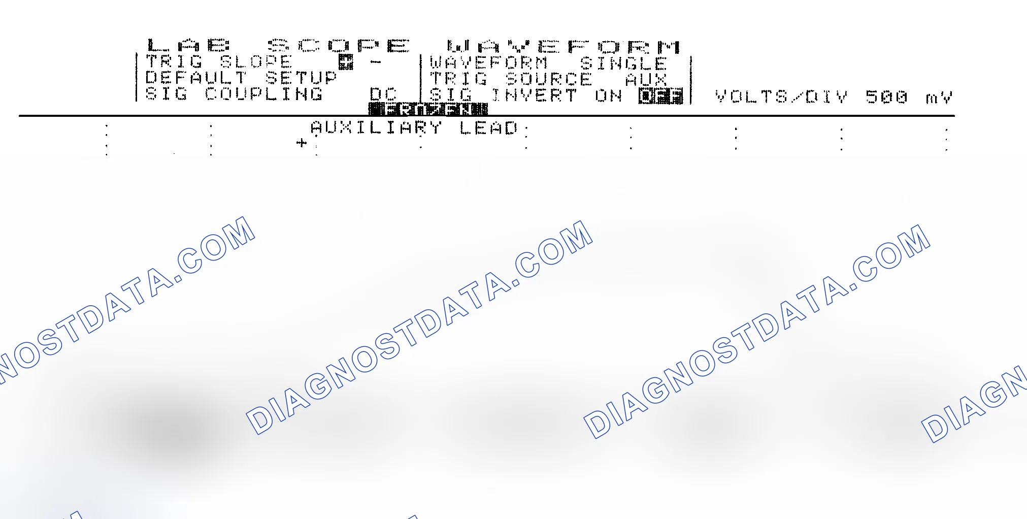Scheme 14: Single Injector w/Excessive Current Flow - Current Pattern