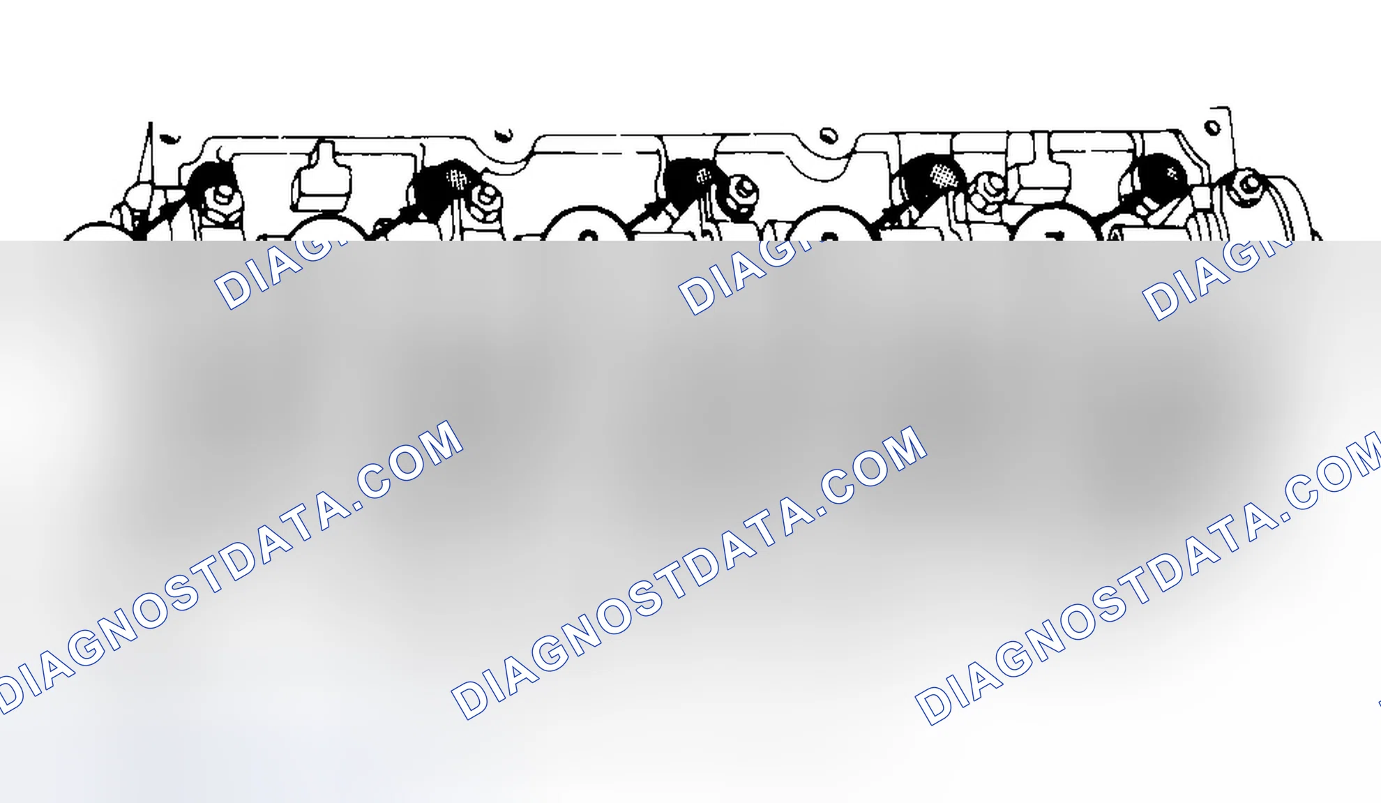 Scheme 7: Typical Cylinder Head Tightening or Loosening Sequence