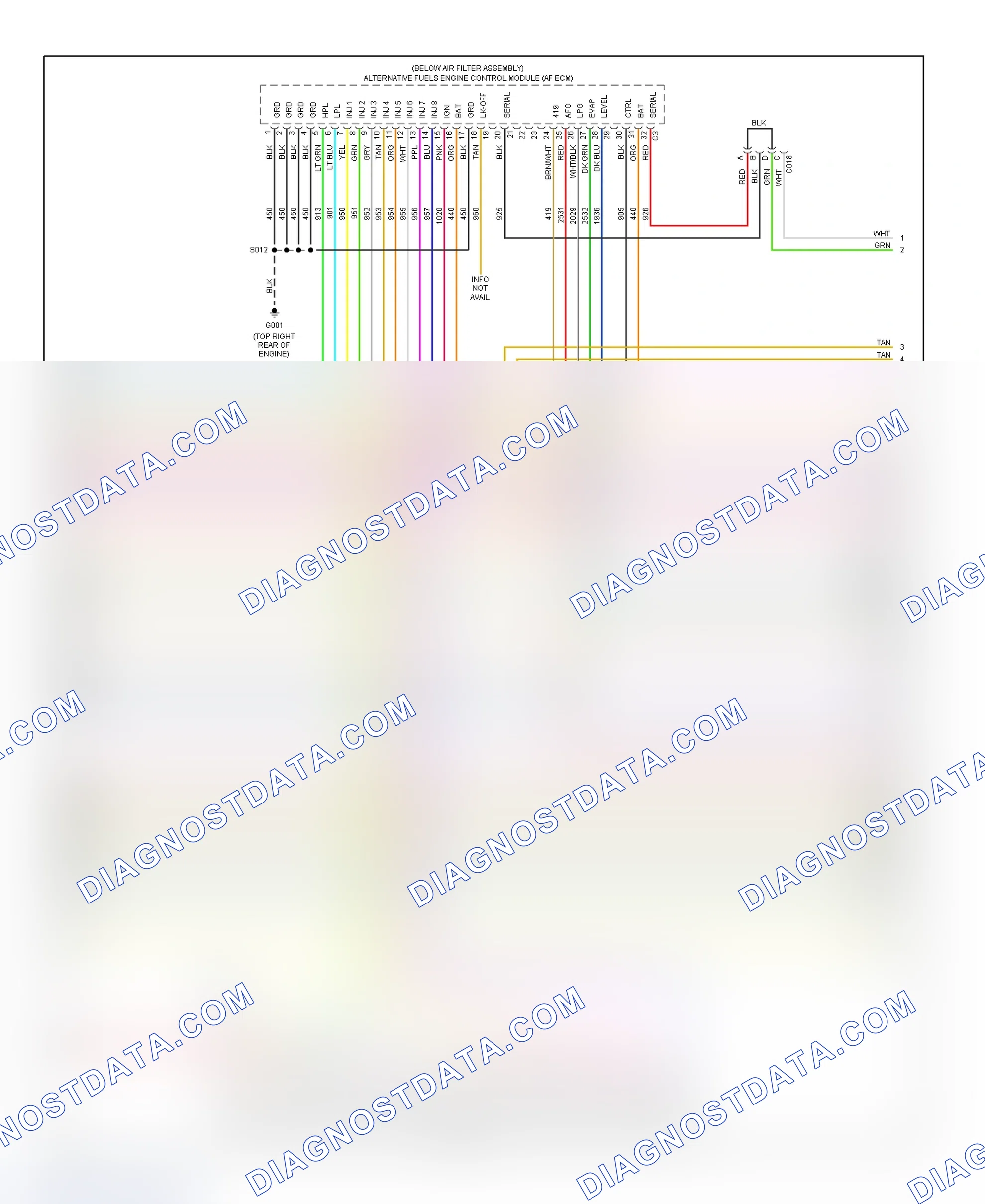 Scheme 41: PCM Wiring Diagram (Sierra & Silverado - 6.0L CNG - 4 Of 8)