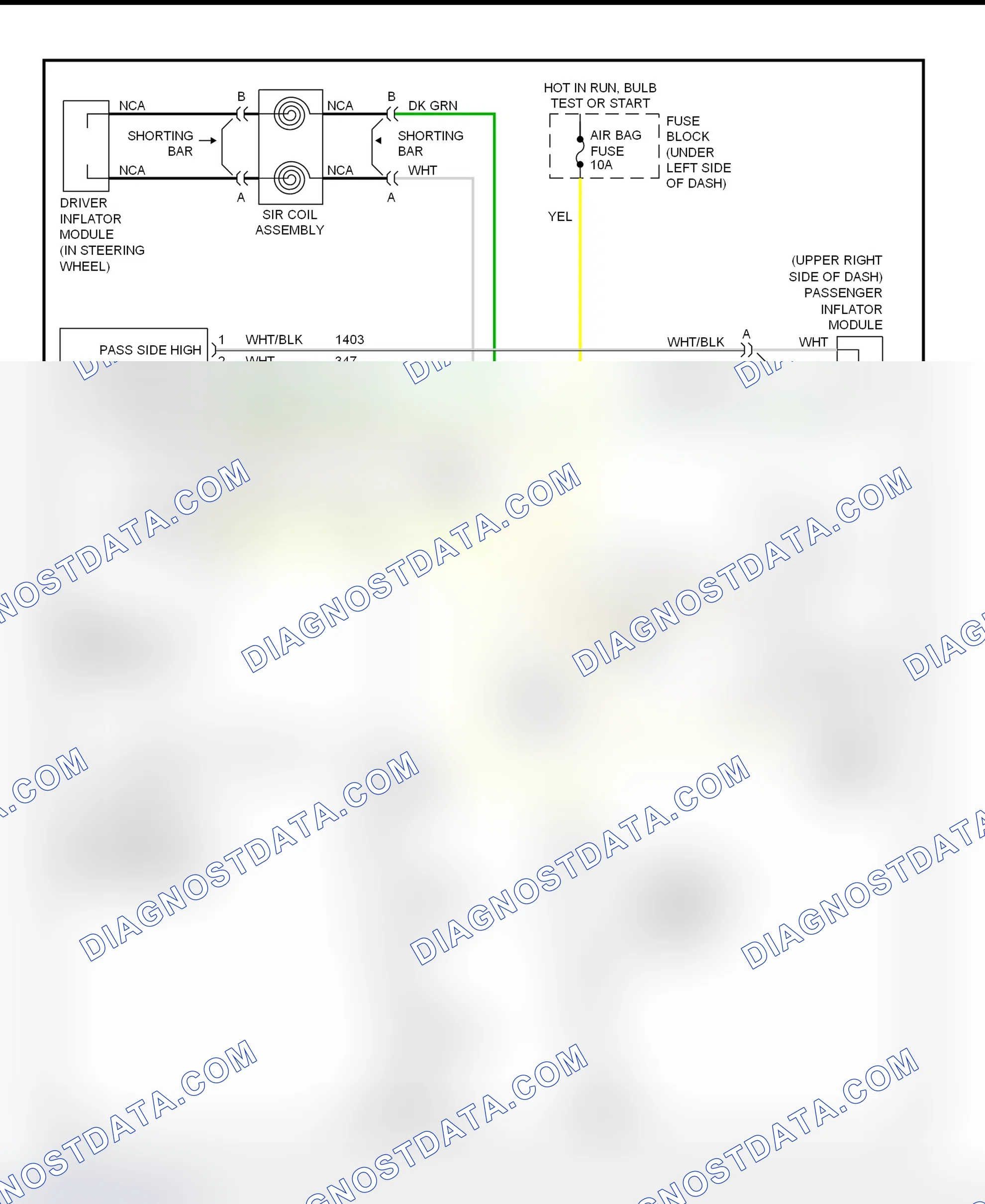 Scheme 51: SIR System Wiring Diagram