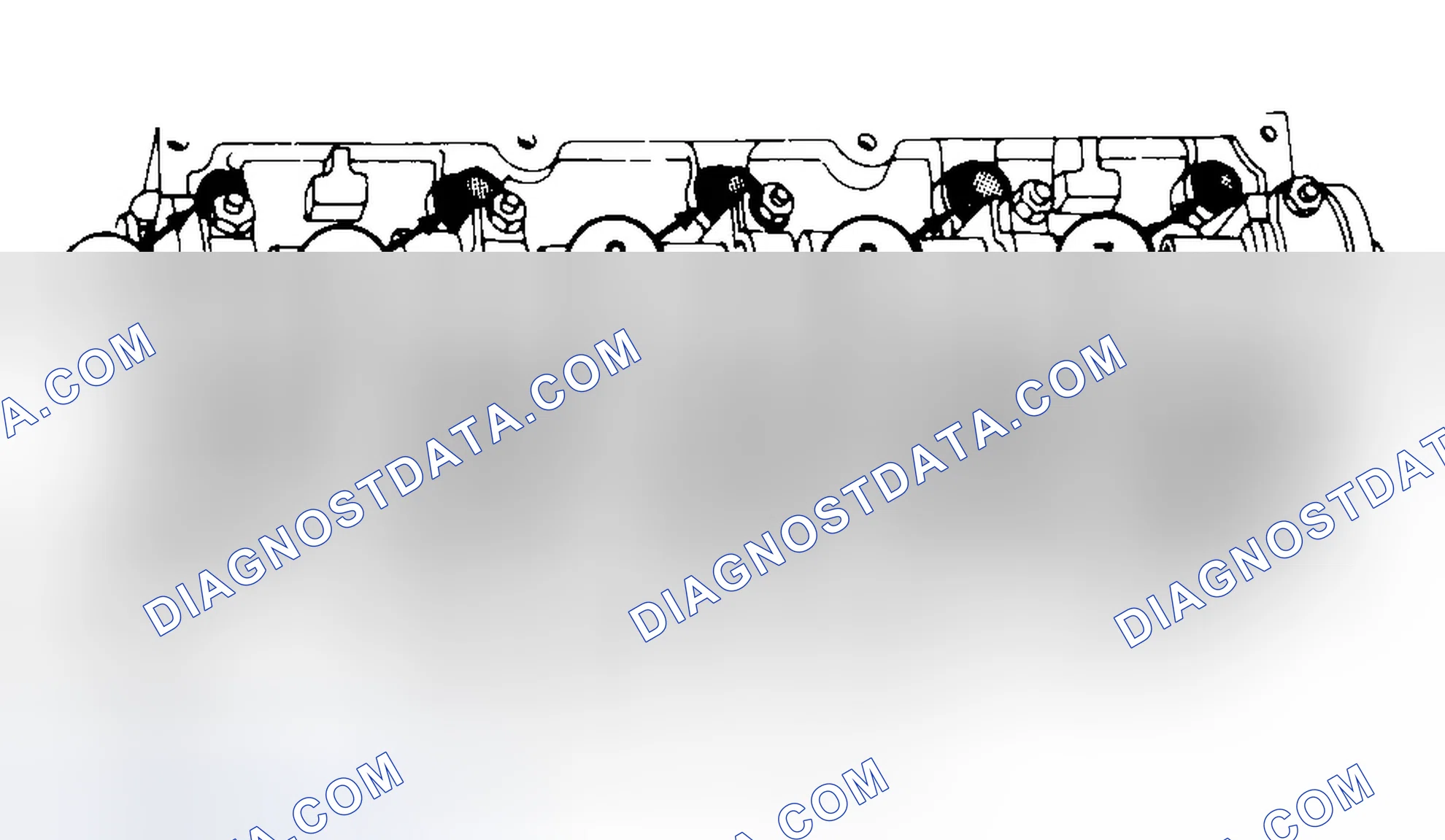 Scheme 7: Typical Cylinder Head Tightening or Loosening Sequence