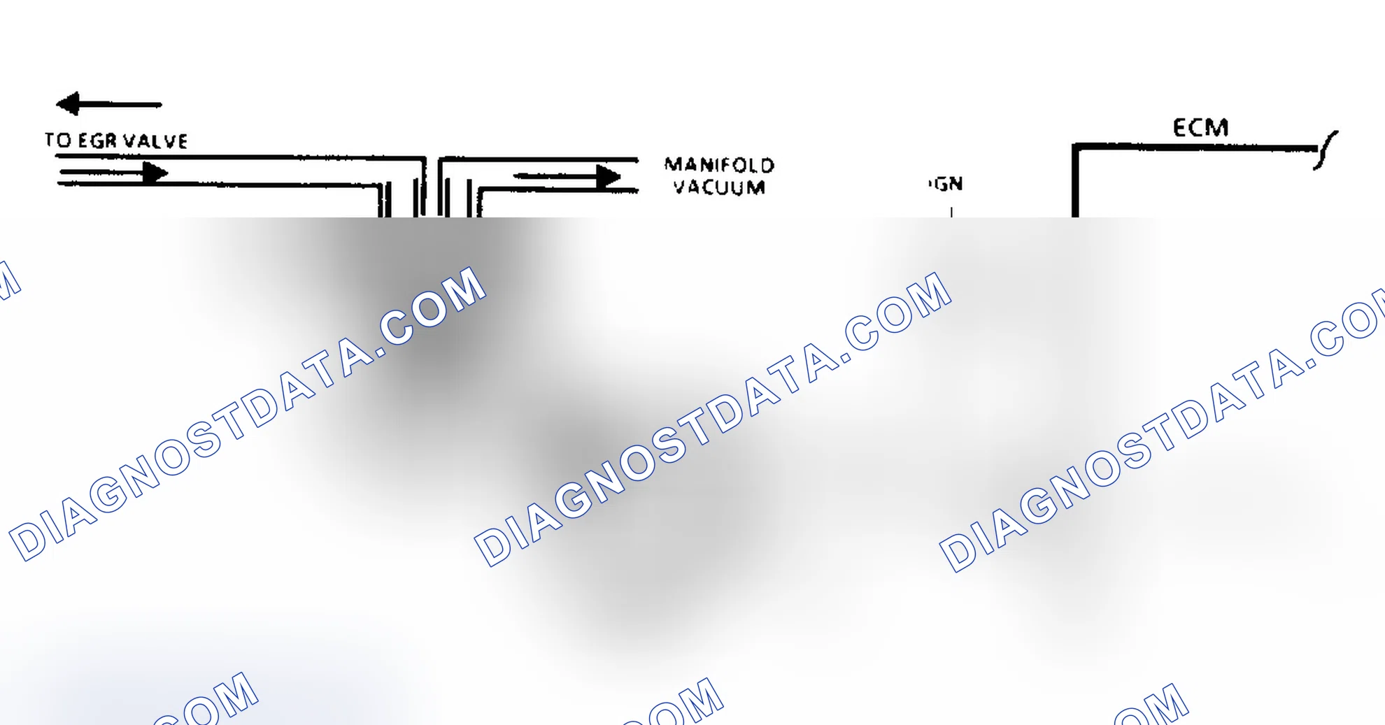 Scheme 124: EGR System Check Schematic (2.8/4.3L "S/T" & 5.7/7.4L Over 8500 GVW)