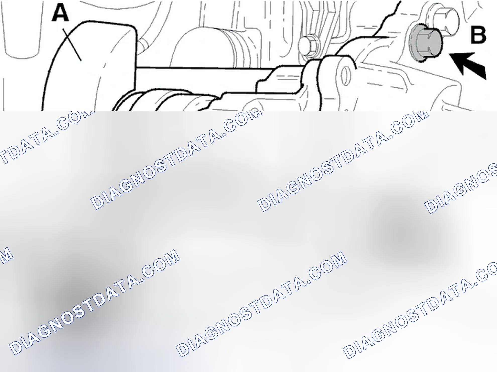 Scheme 5: Removing starter motor
