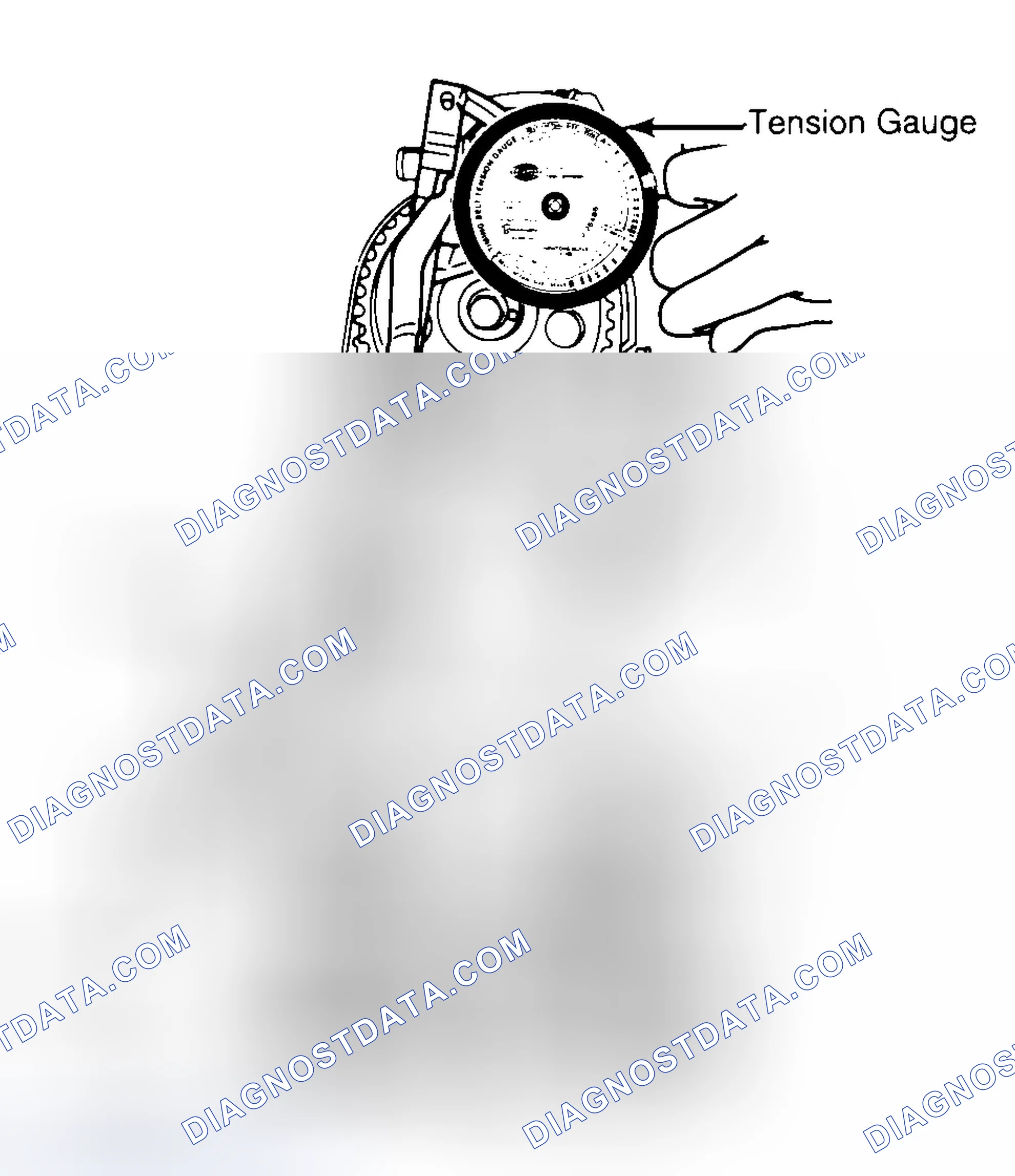 Scheme 3: Adjusting Typical Timing Belt Tension