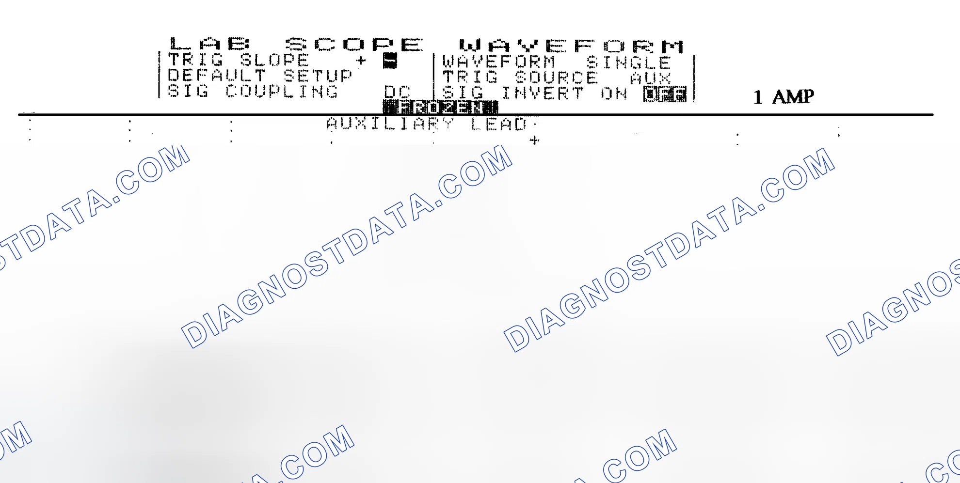 Scheme 20: Single Injector w/Normal Current Flow - Current Pattern