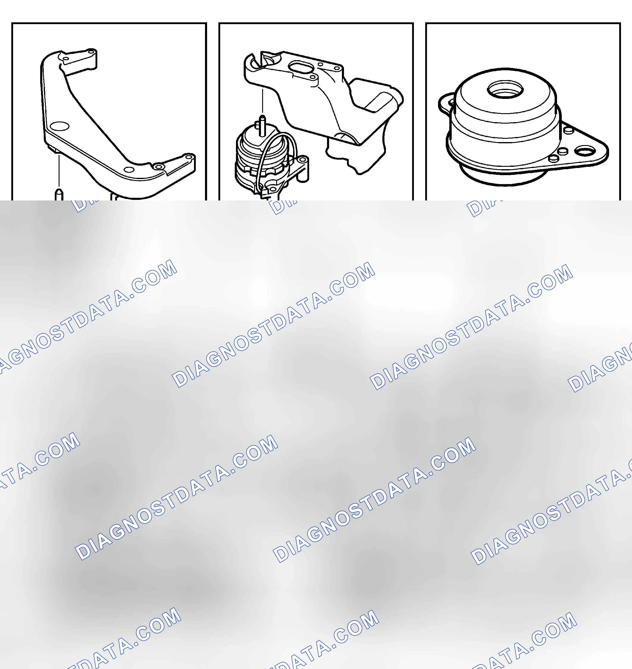 Scheme 409: Engine mountings